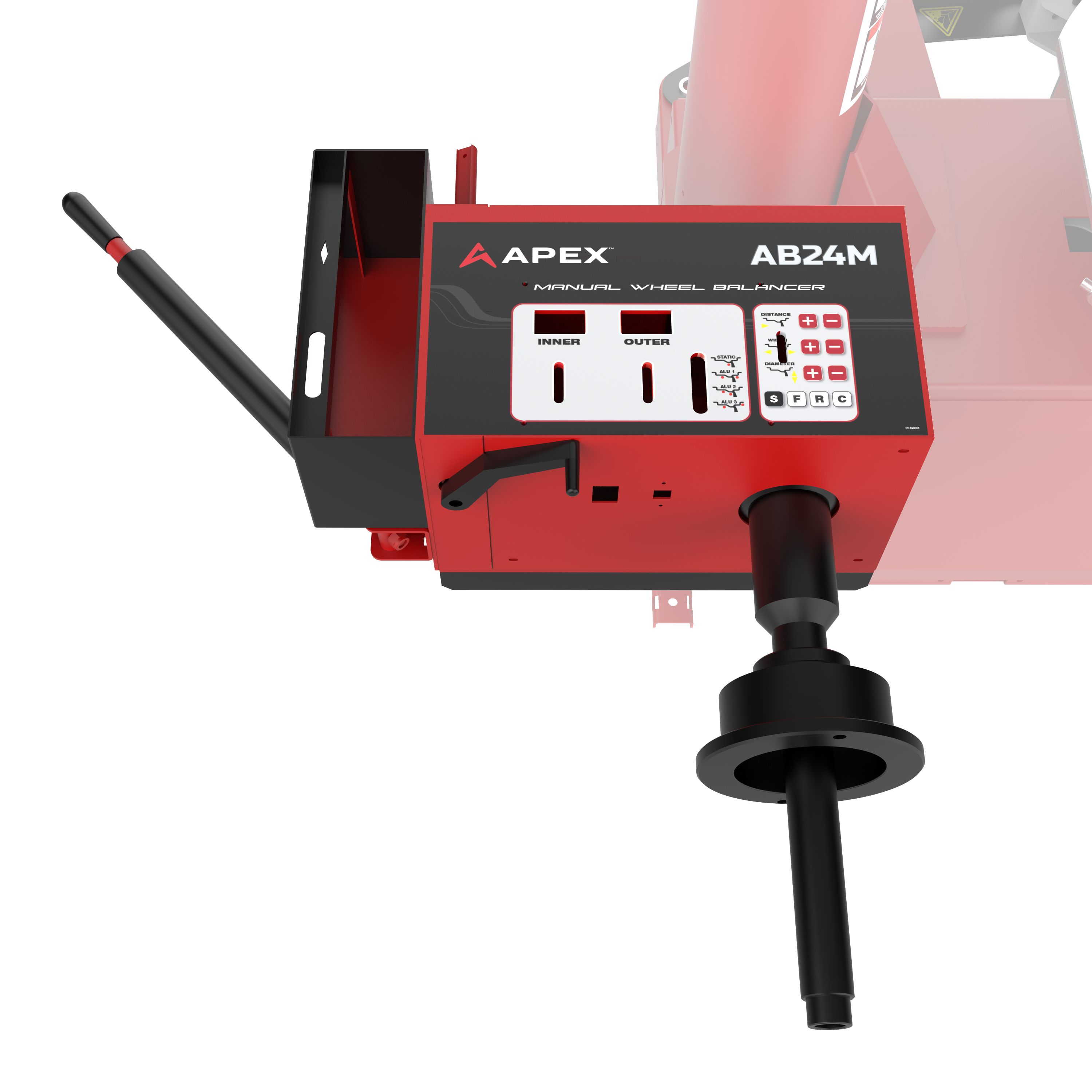 AB24M Post-Mount Balancing Without Wasted Floor Space