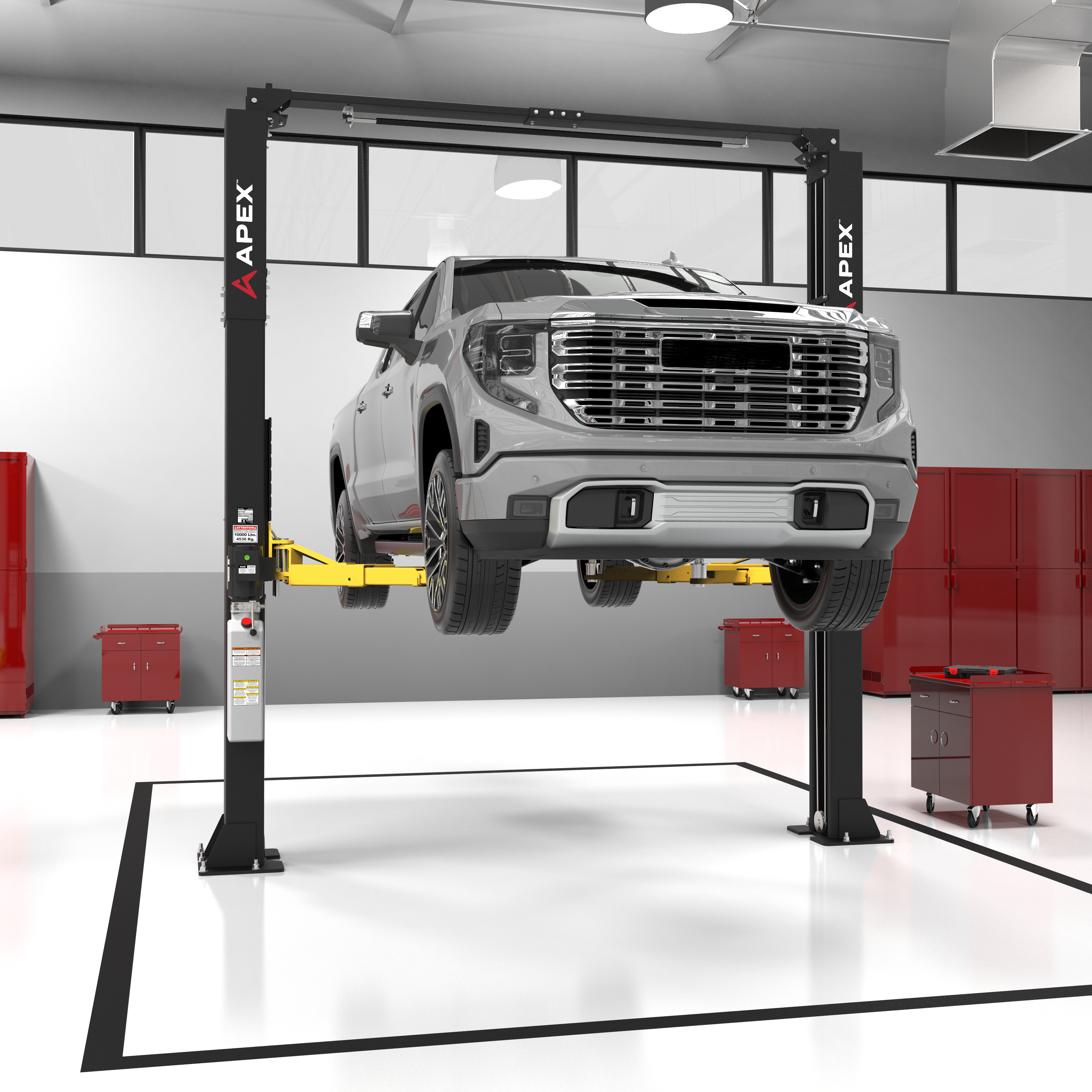 Clearfloor Access with Flexible Vehicle Positioning