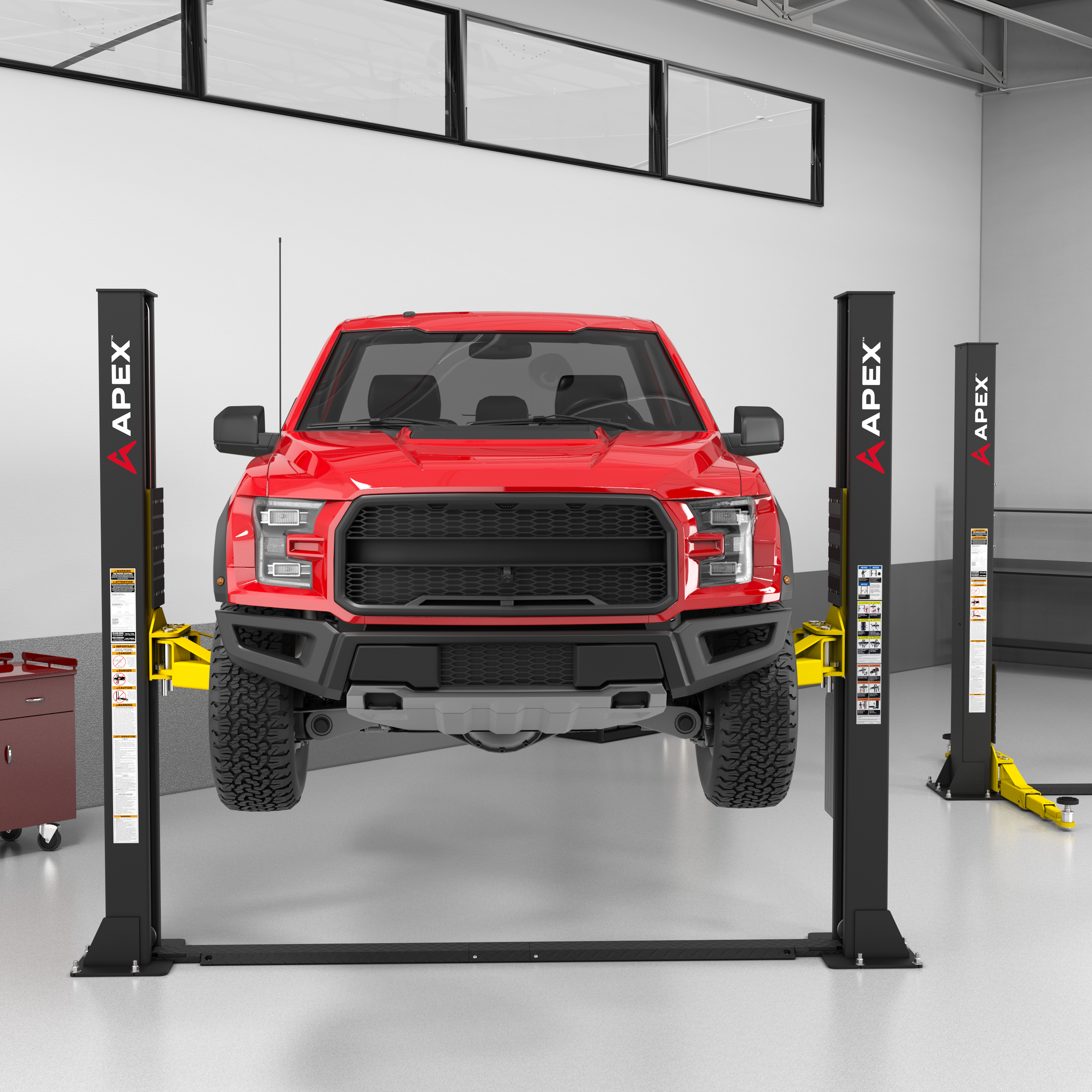Chain-Over Lifting System with Heavy-Duty Construction