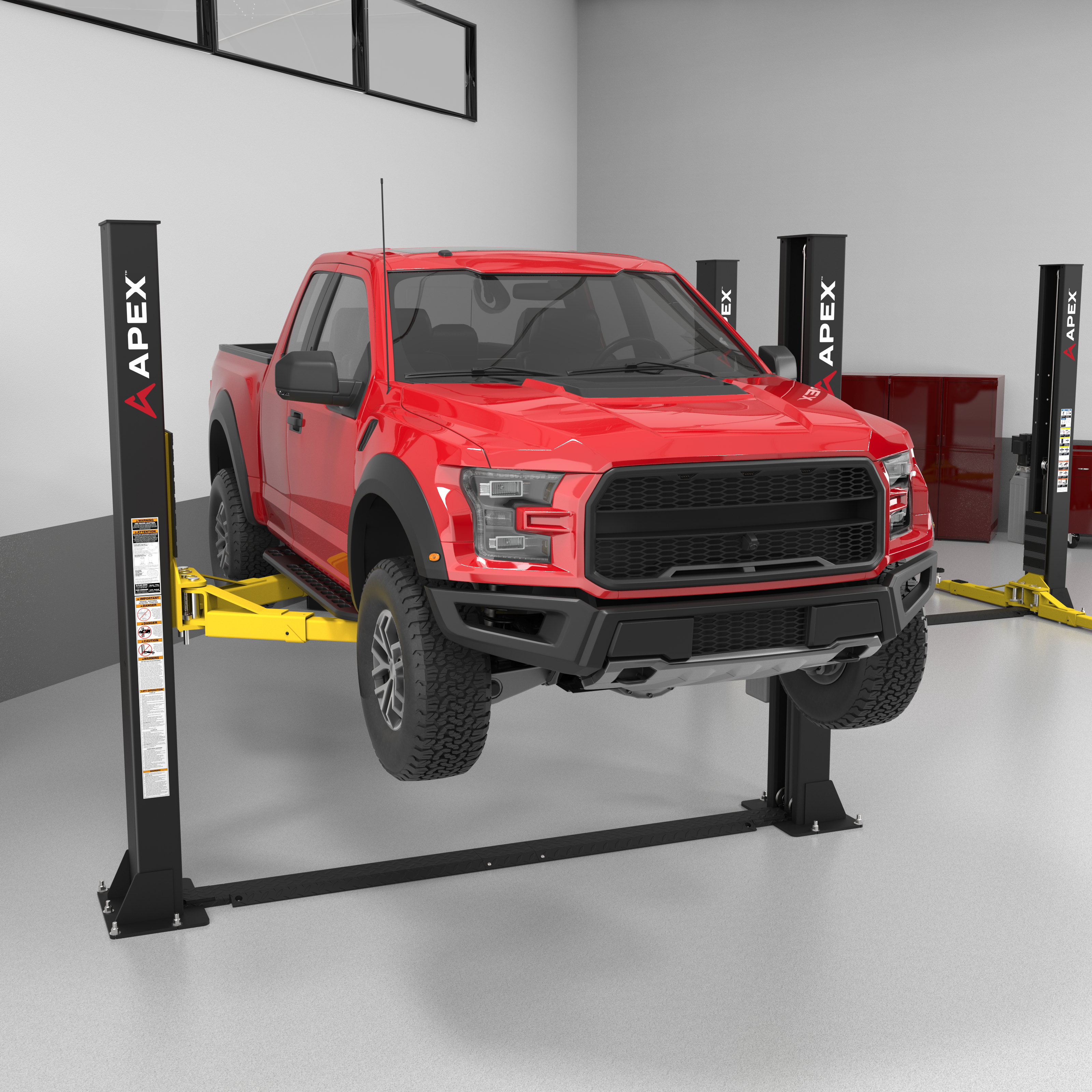 Flexible Arm Reach for Faster Vehicle Positioning