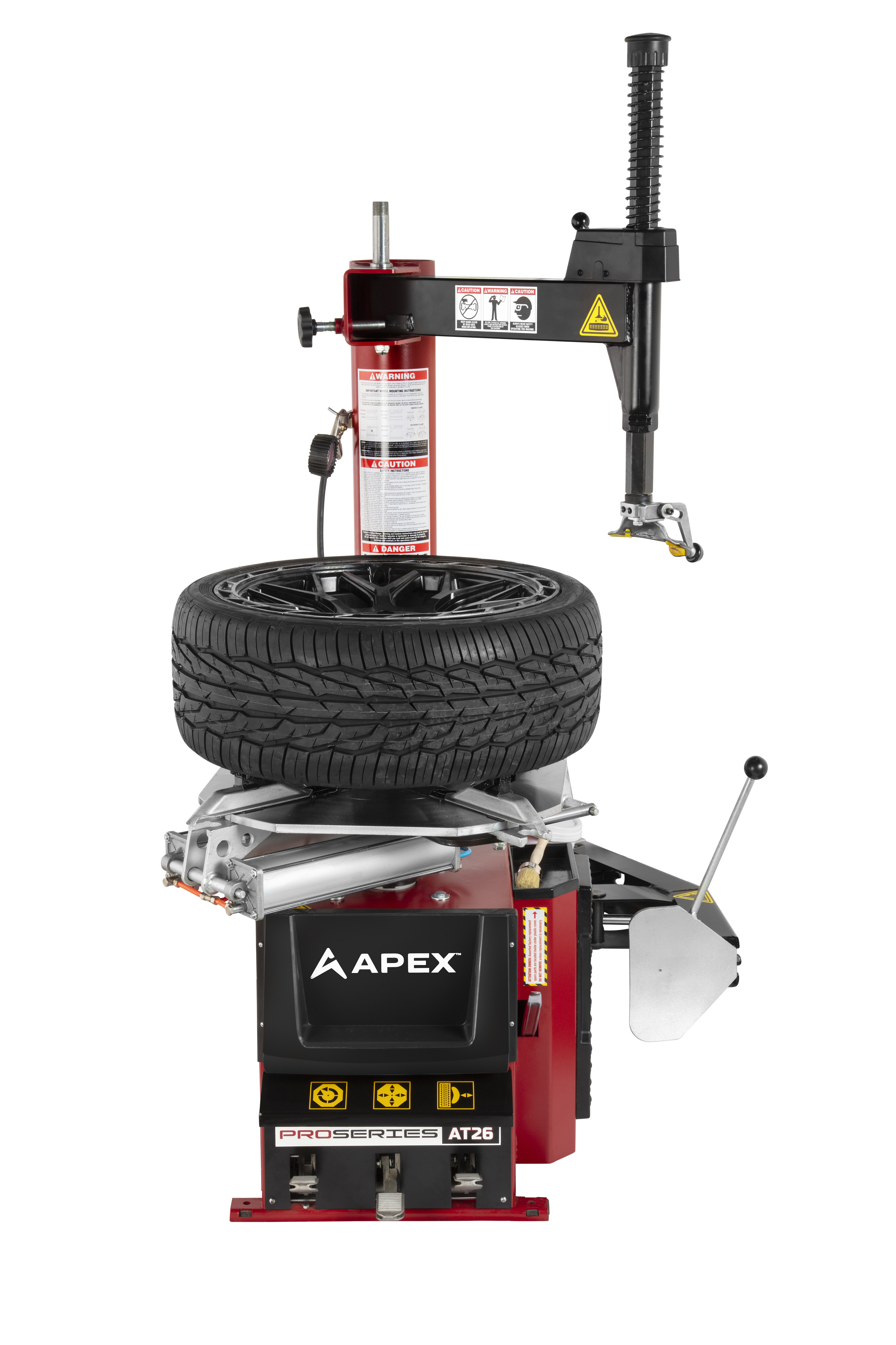 AT26 Tire Changer Keeps the Mounting Workflow Simple