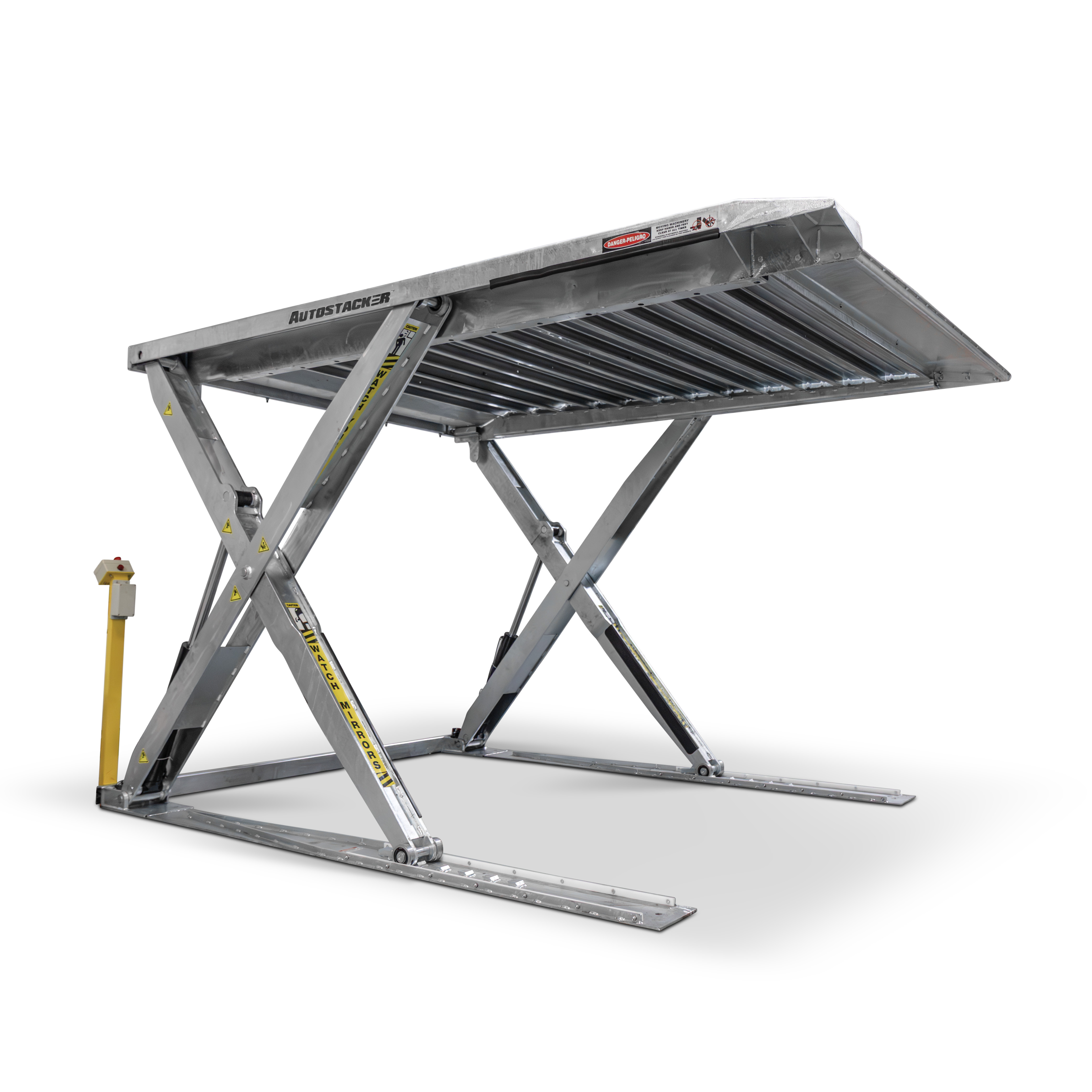 A Wider Galvanized Platform for Cleaner Loading