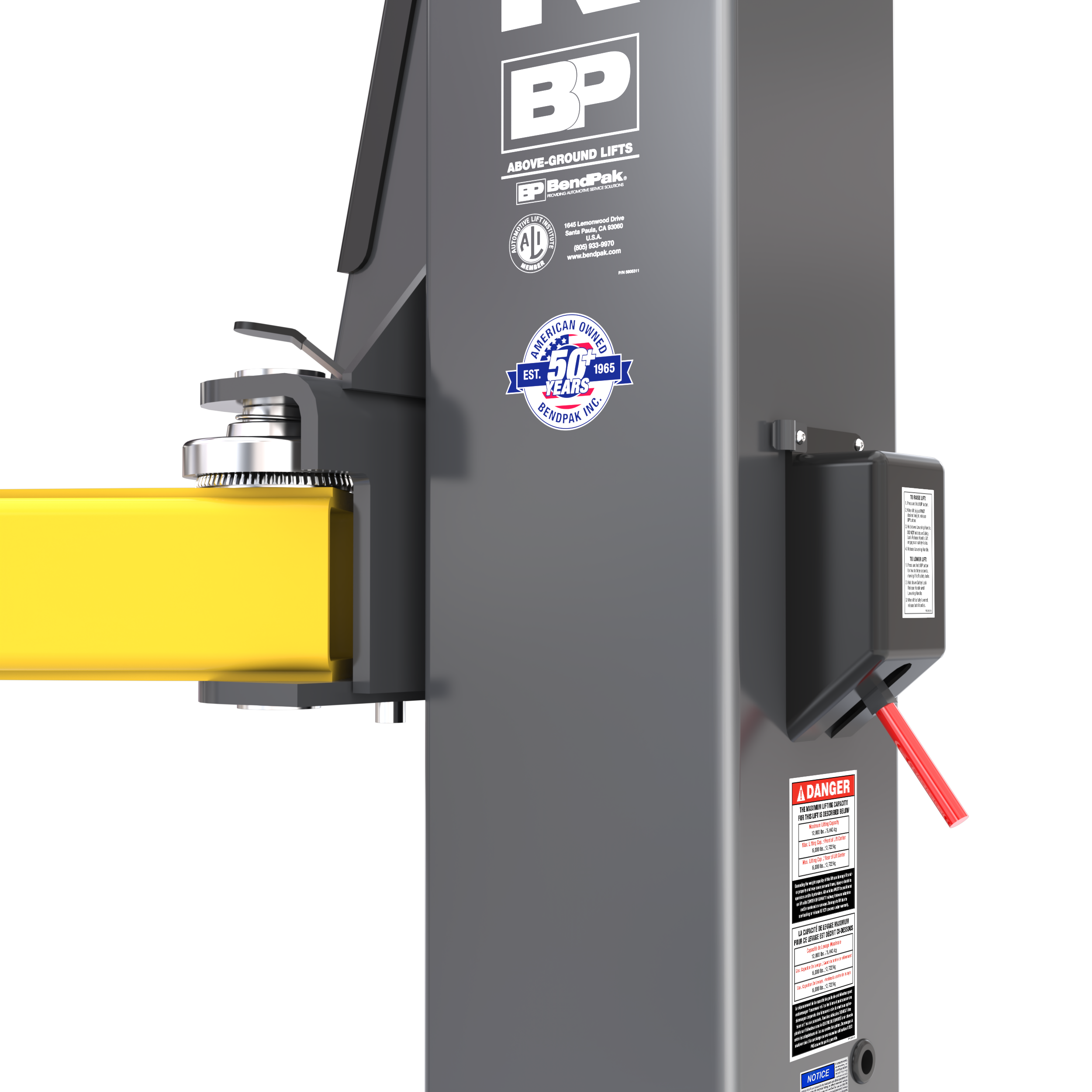 Clearfloor Service Bay with Direct-Drive Hydraulic Performance