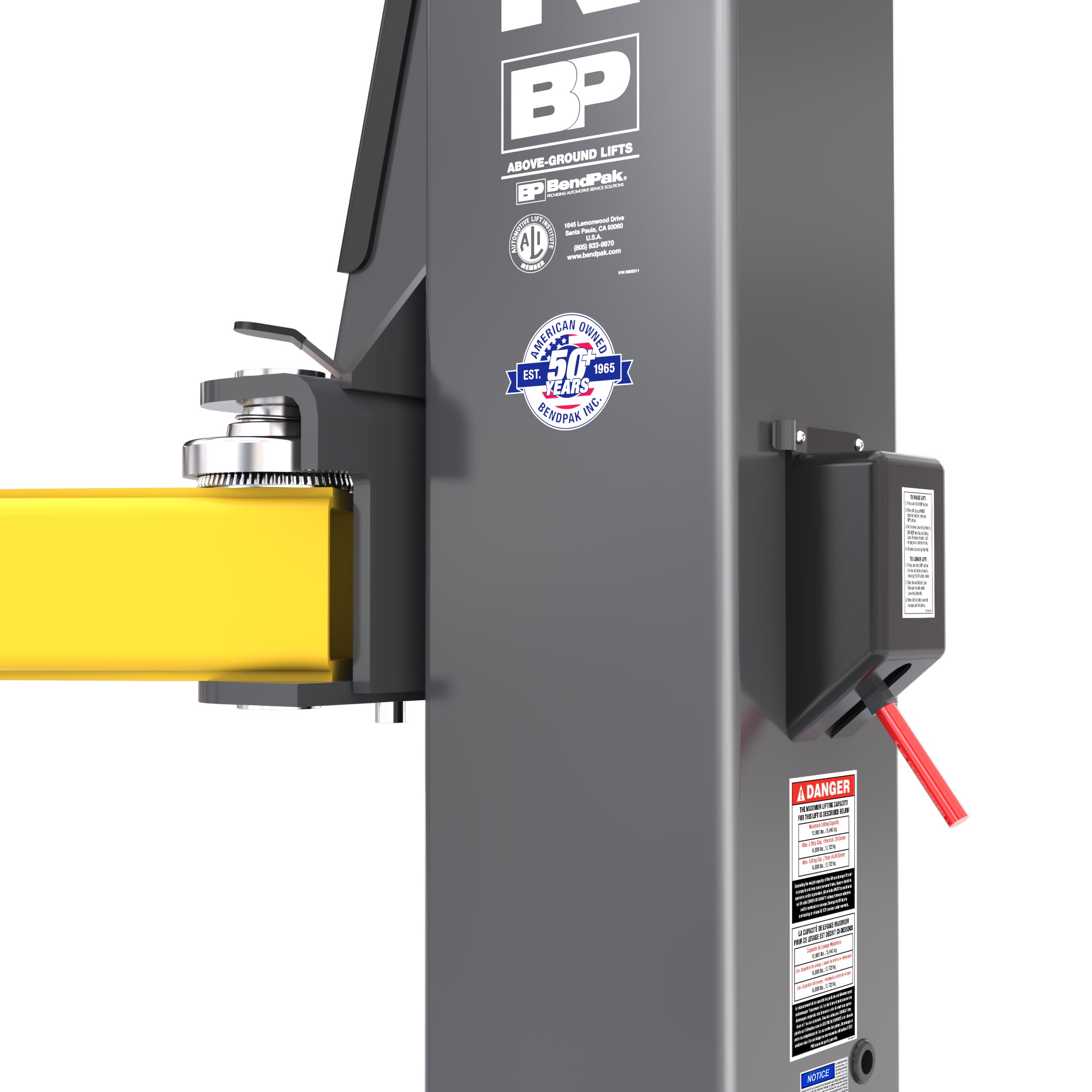 Direct-Drive Hydraulics, Safety Locks, and Heavy-Duty Construction