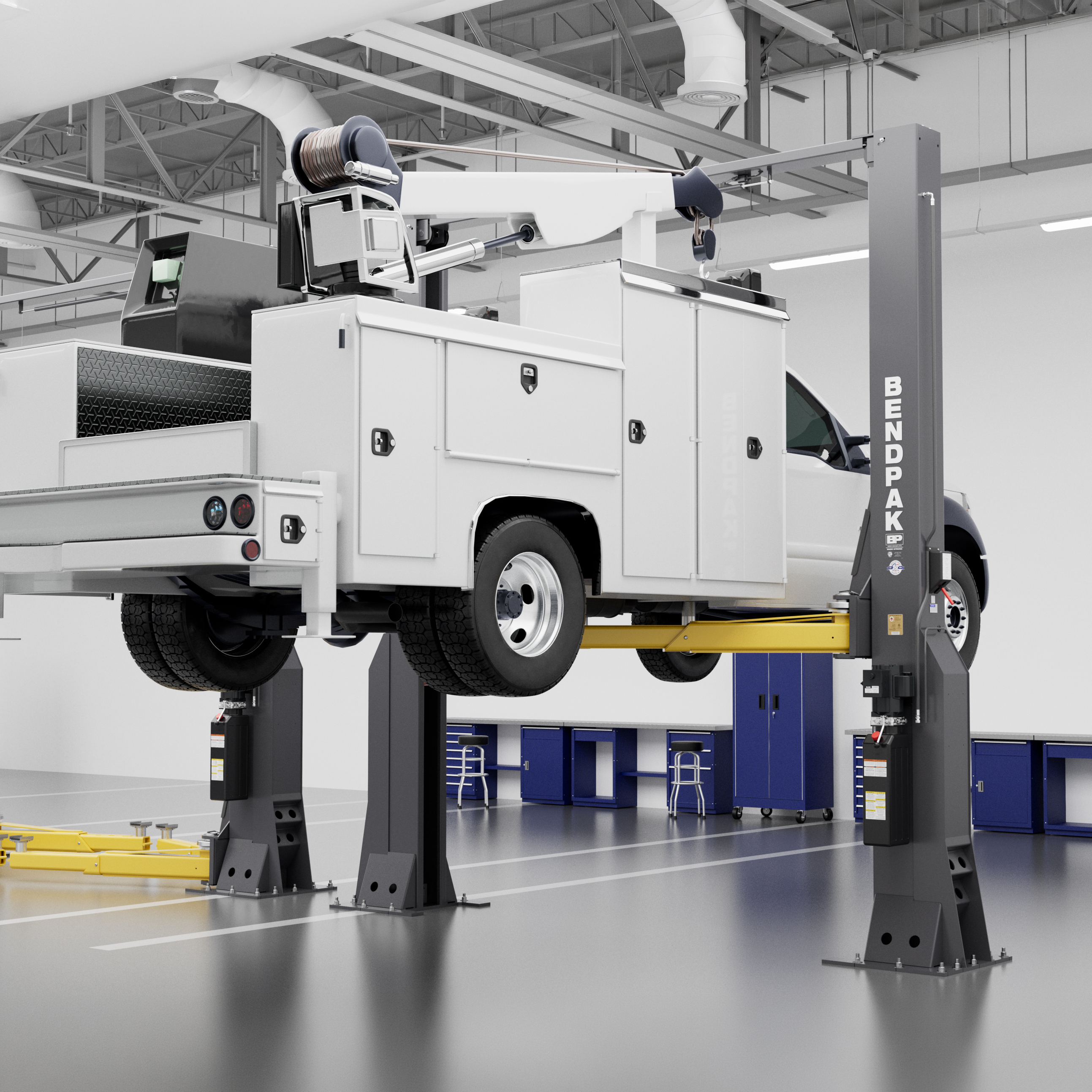 Big Truck Lifting with BendPak Backbone