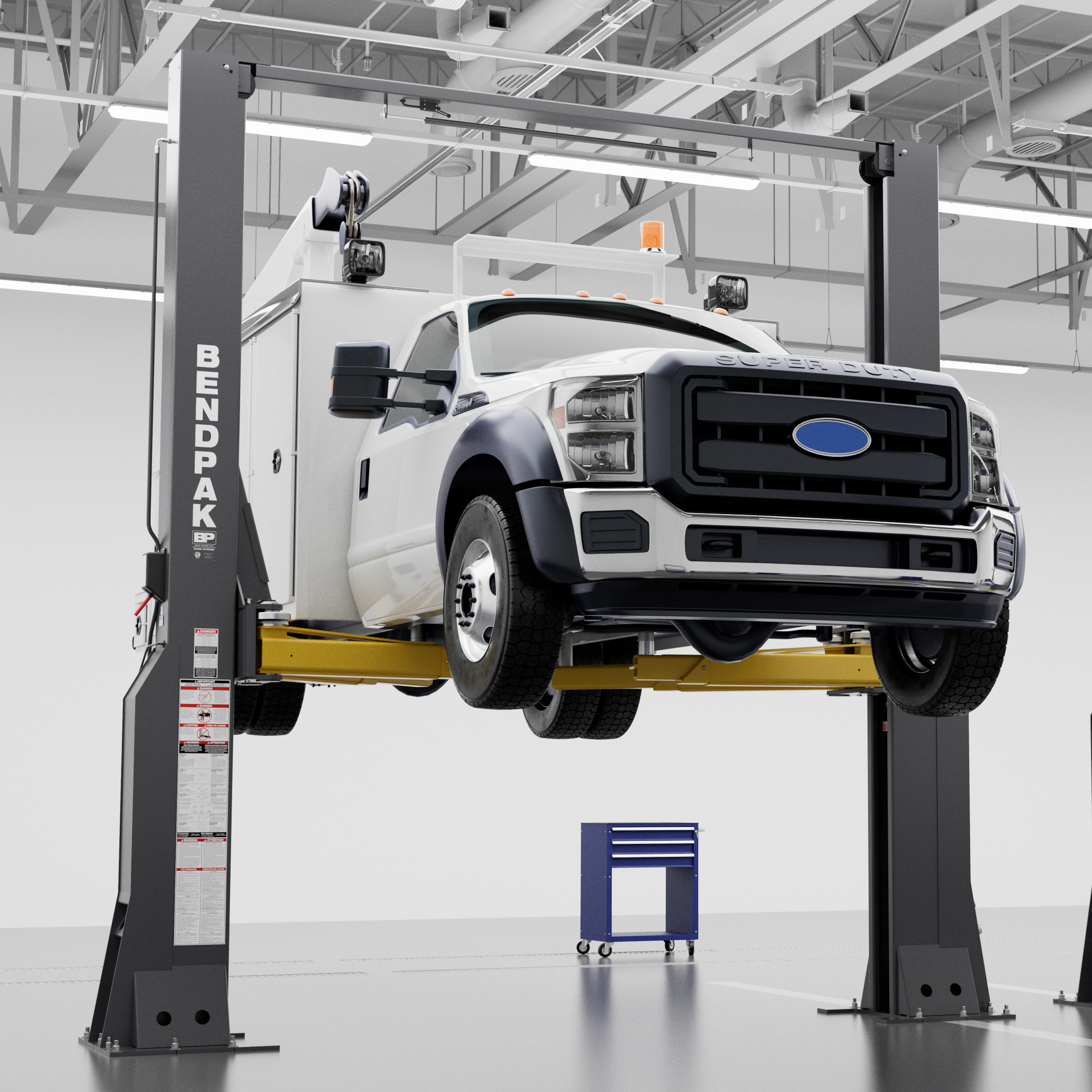 Super-Duty Capacity with Adaptable Clearfloor Access