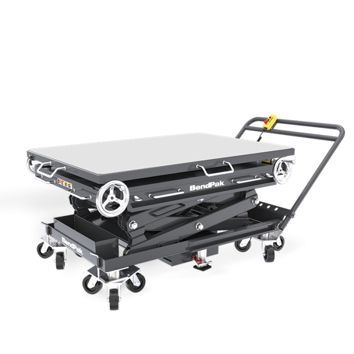 High-Tensile Steel Platform with Hydraulic and Safety Systems