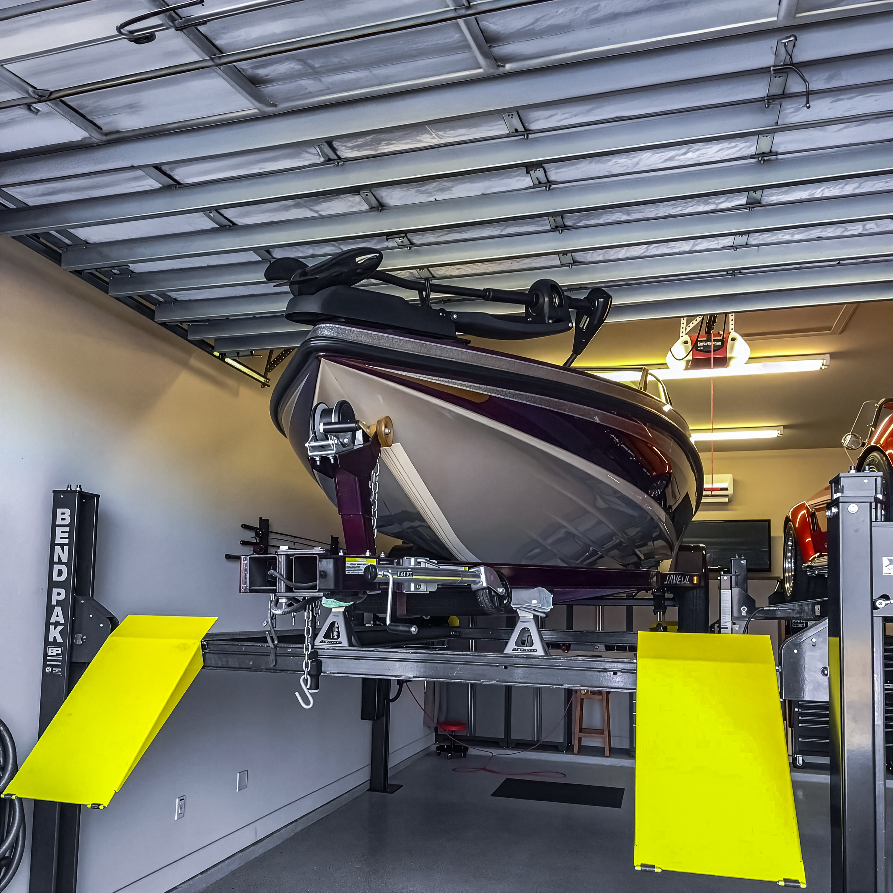Dependable BendPak Lift Engineering for Watercraft Storage