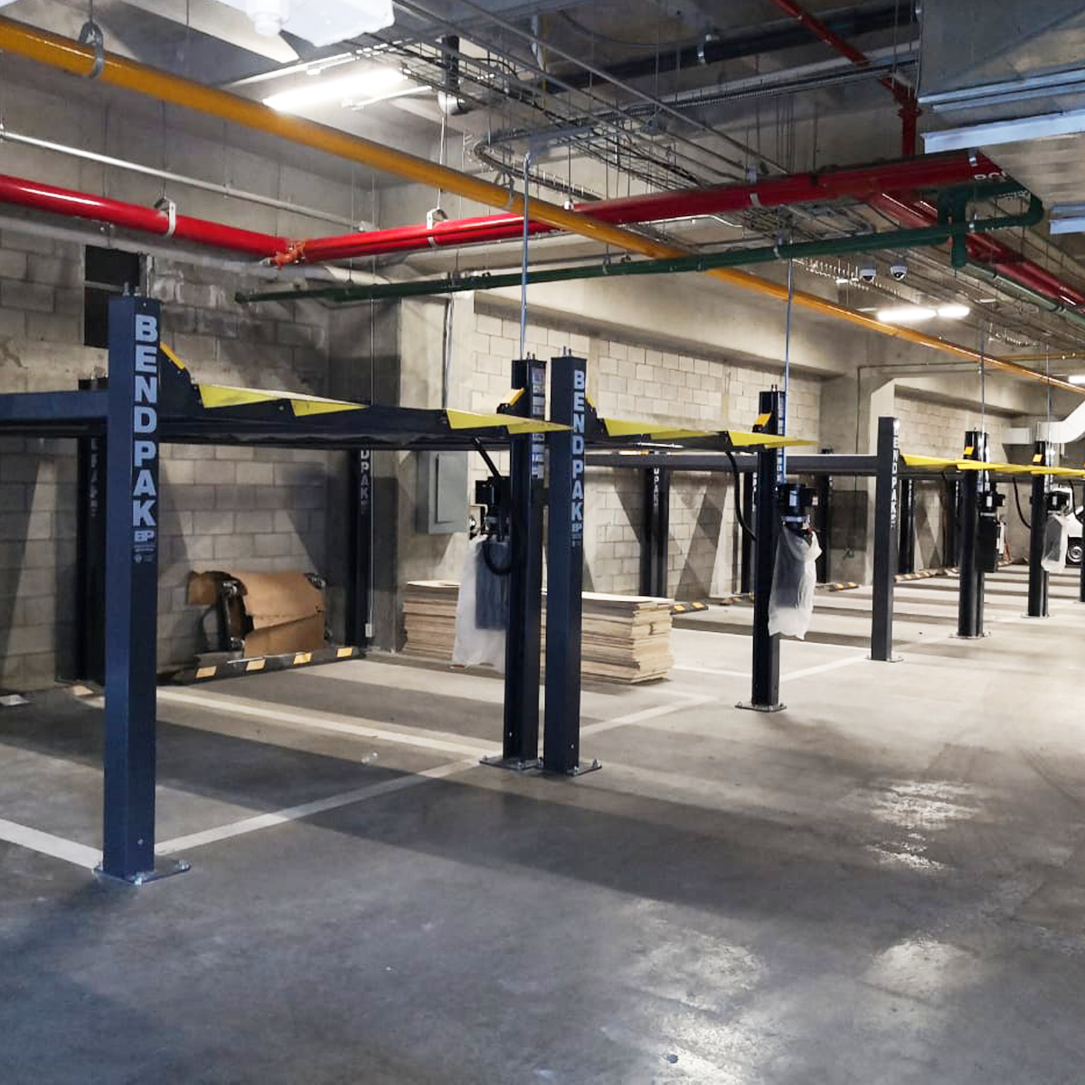Narrow Parking Footprint