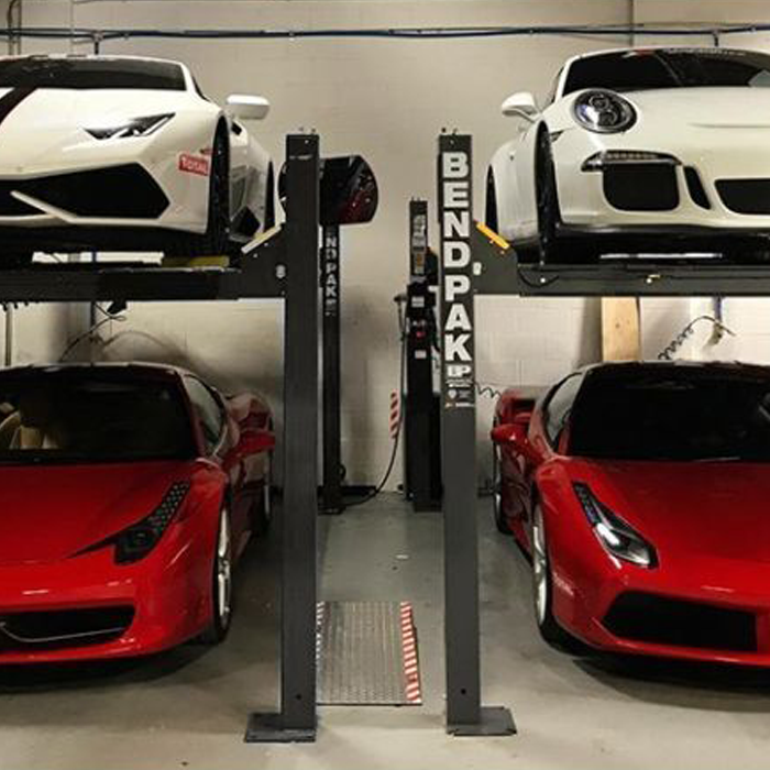 Narrow High-Rise Parking That Makes Tight Garages Work