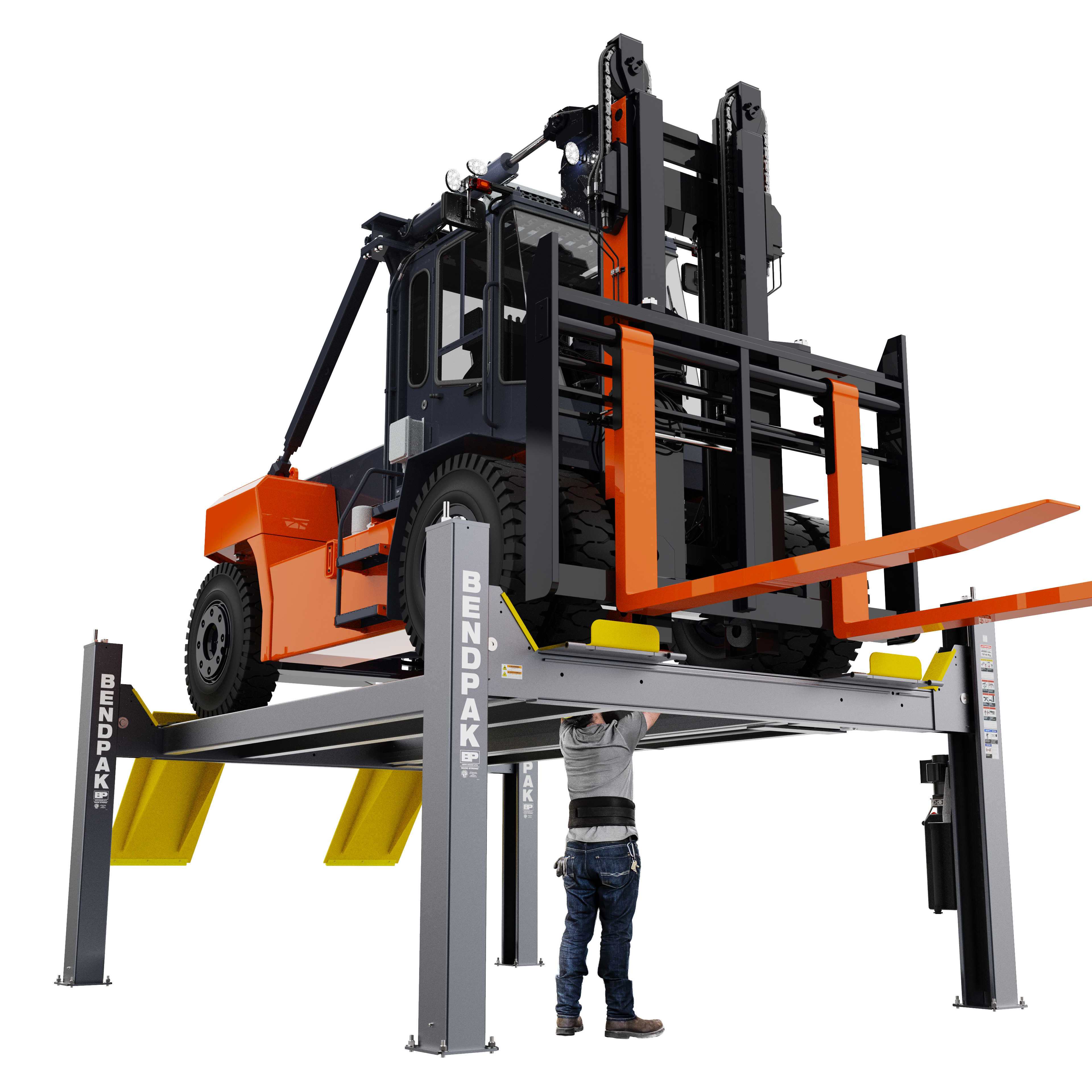 High-Cycle Support for Forklift Maintenance Programs