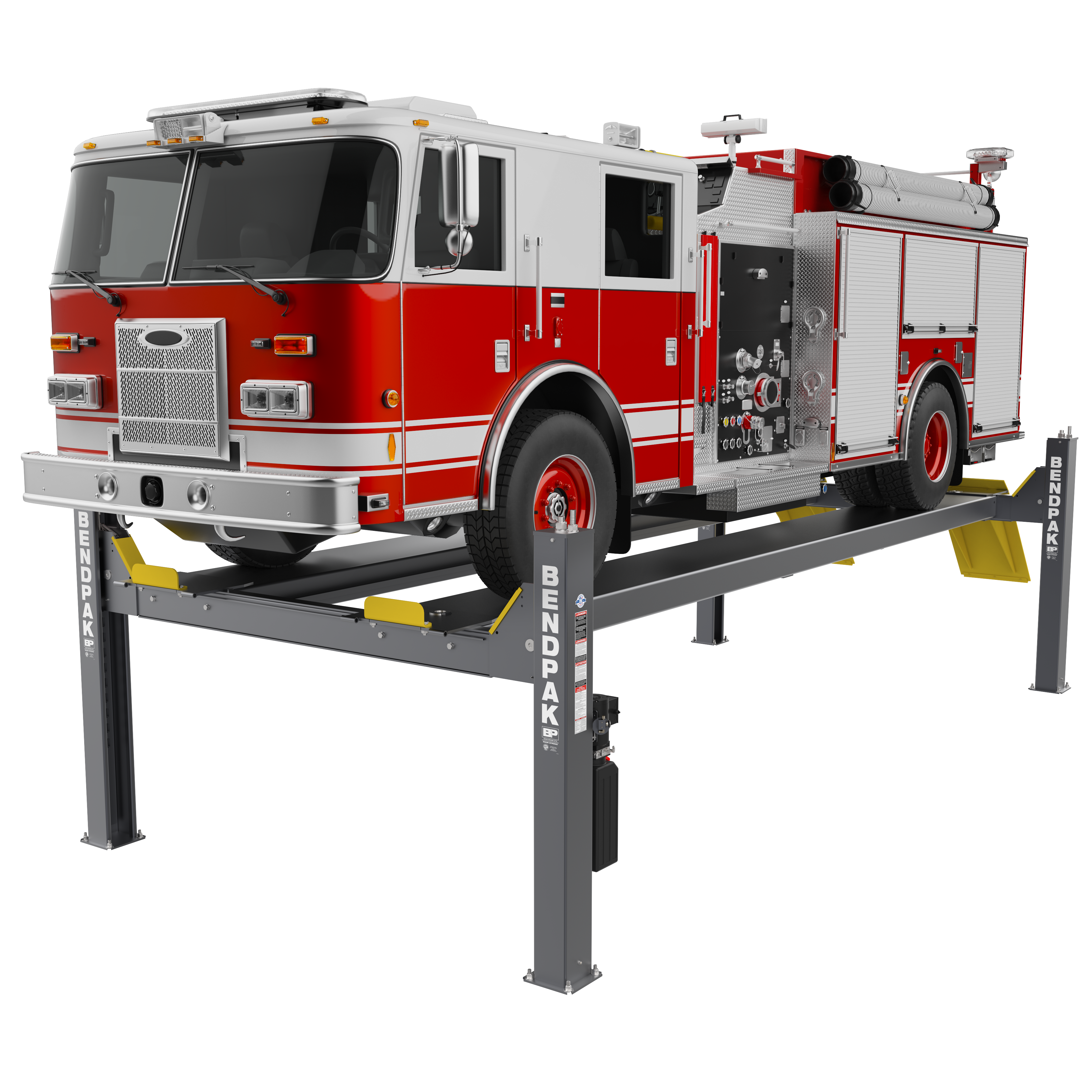 Extended Heavy-Duty Four-Post Capacity for the Longest Loads