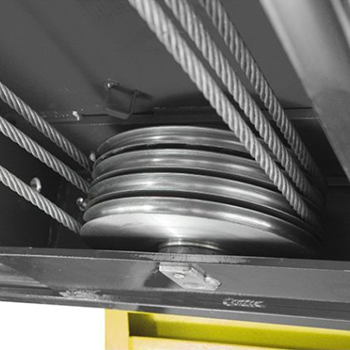 Aircraft-Quality Cables, Oversized Sheaves, and Anti-Sway Support