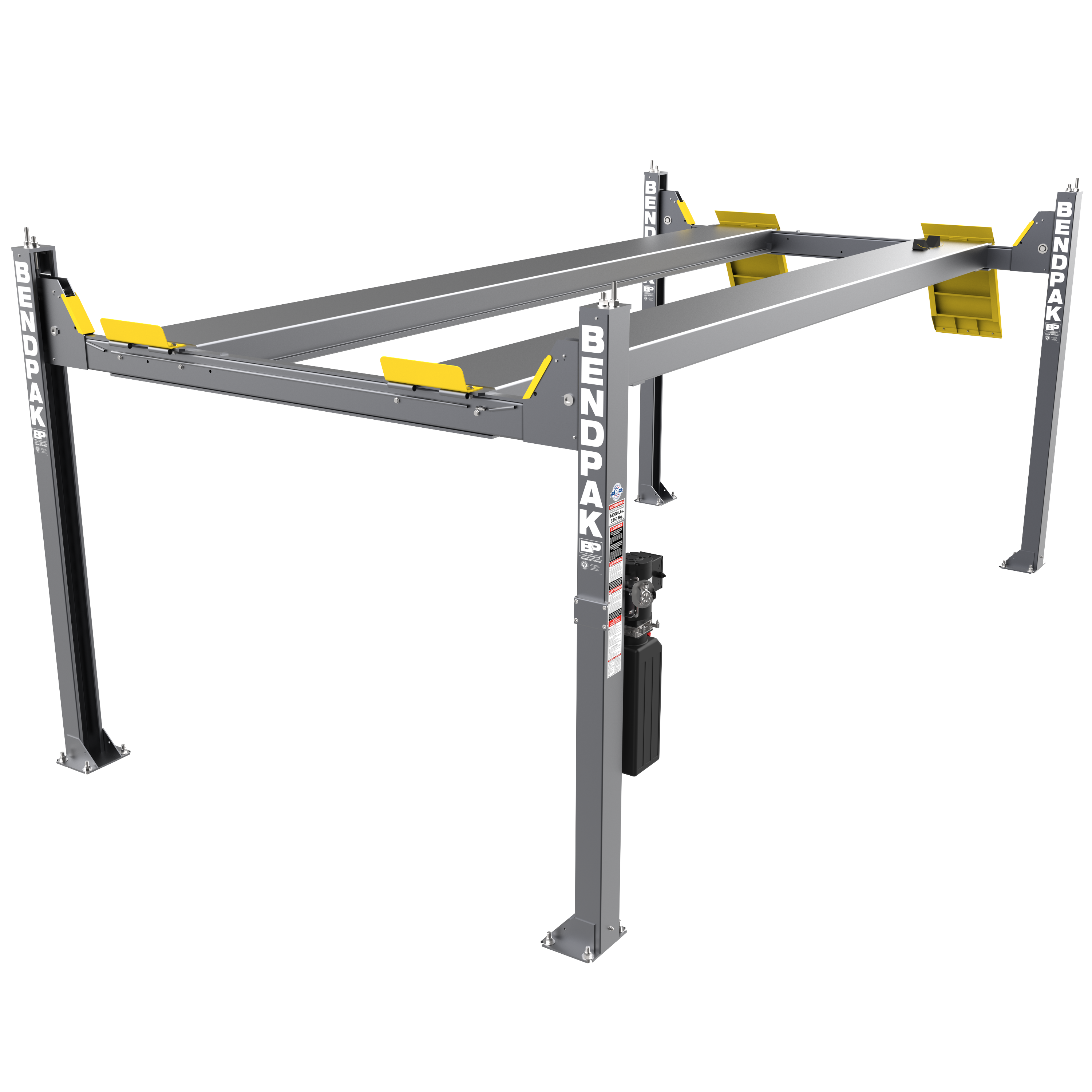 ALI Certified Safety for High-Rise Four-Post Lifting