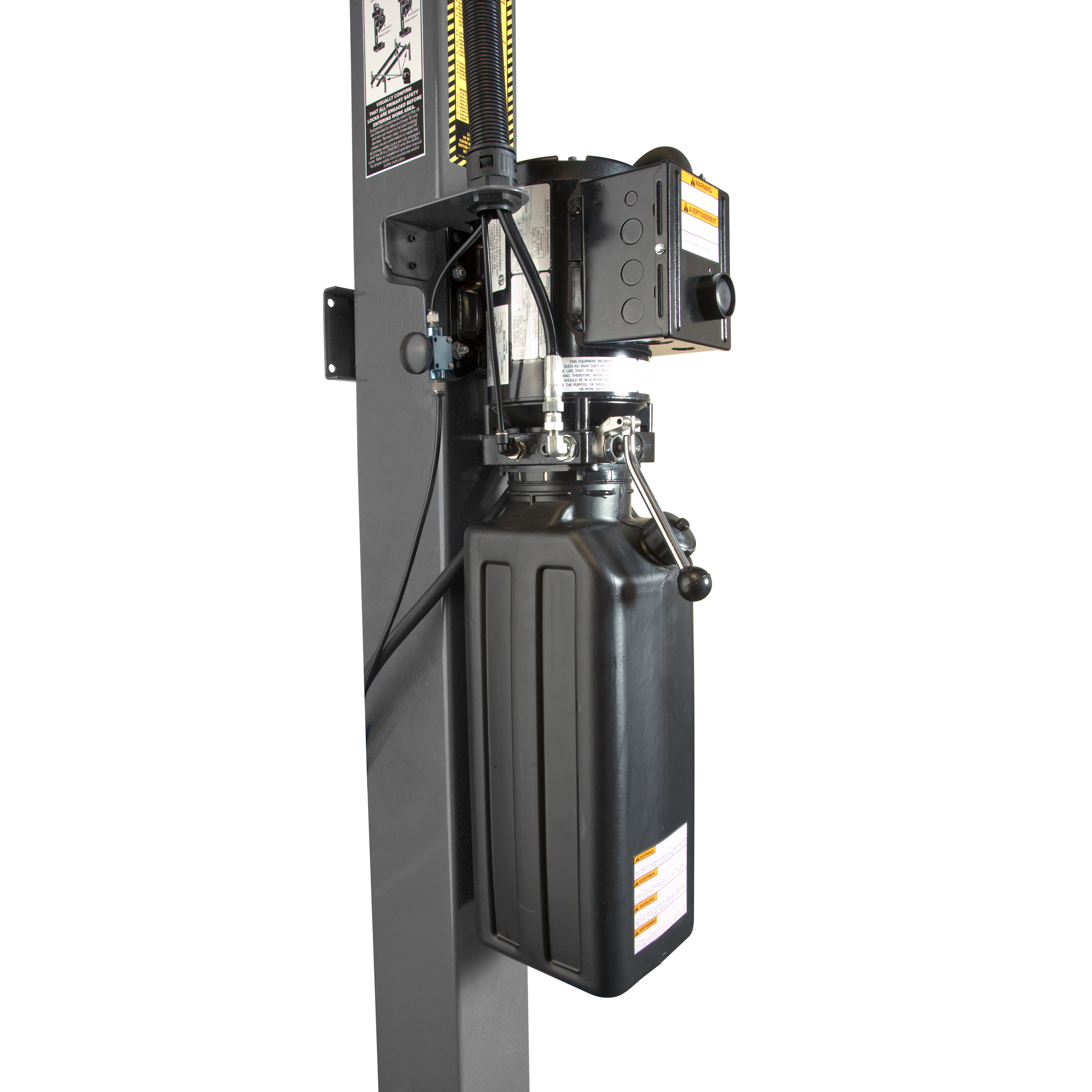 Pneumatic Safety Locks and Controlled Hydraulic Descent