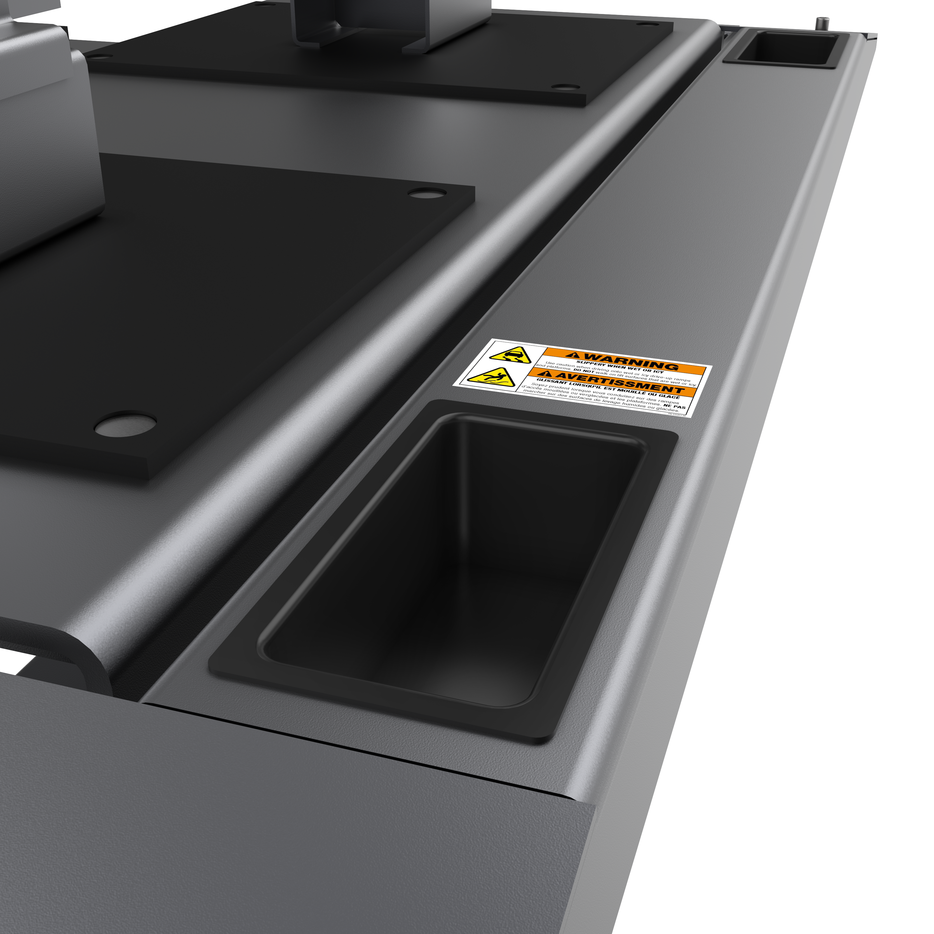 Built-In Parts Trays