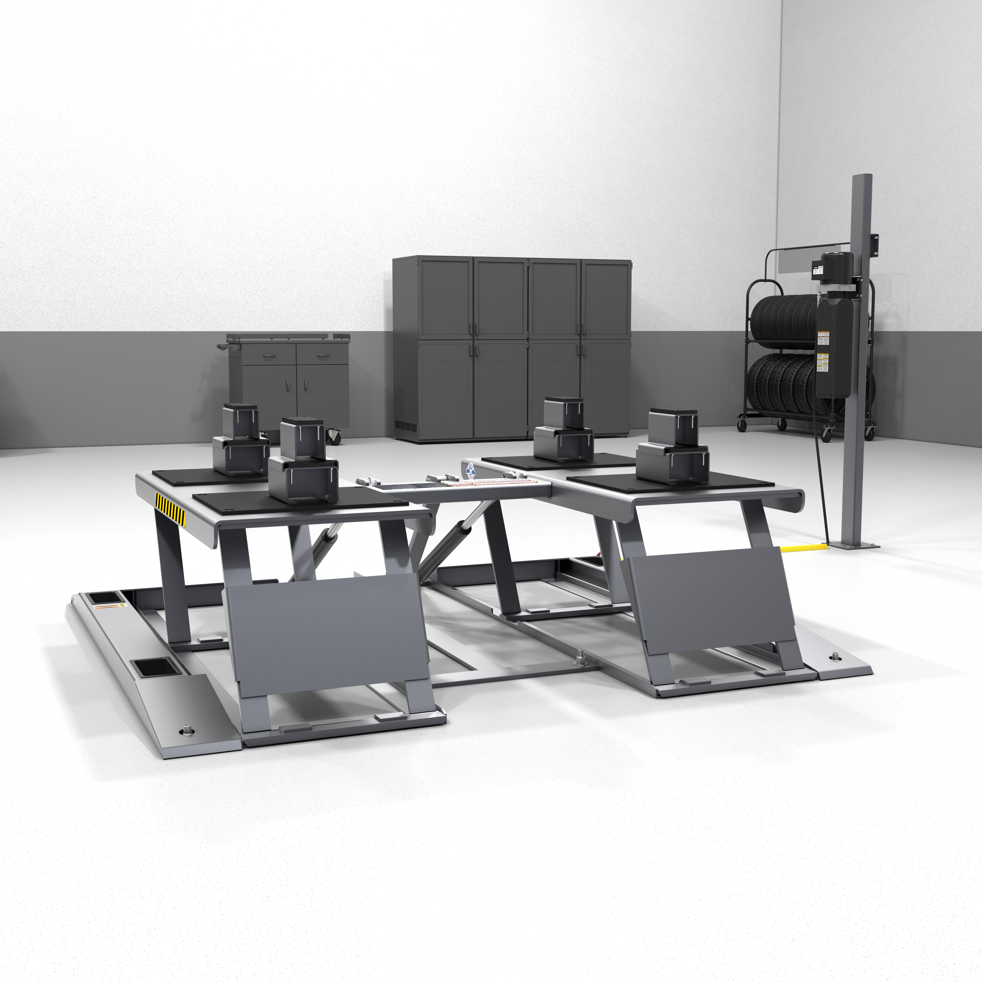 10,000-lb. Capacity in a Compact Shop Footprint