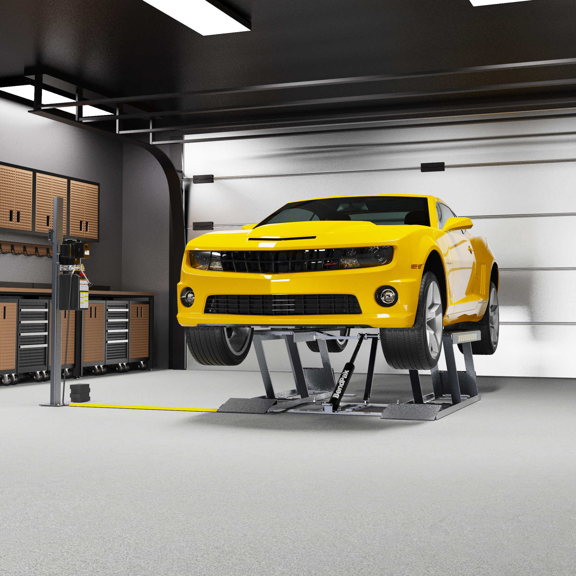 Low-Profile Lift Design That Does Not Hog the Bay