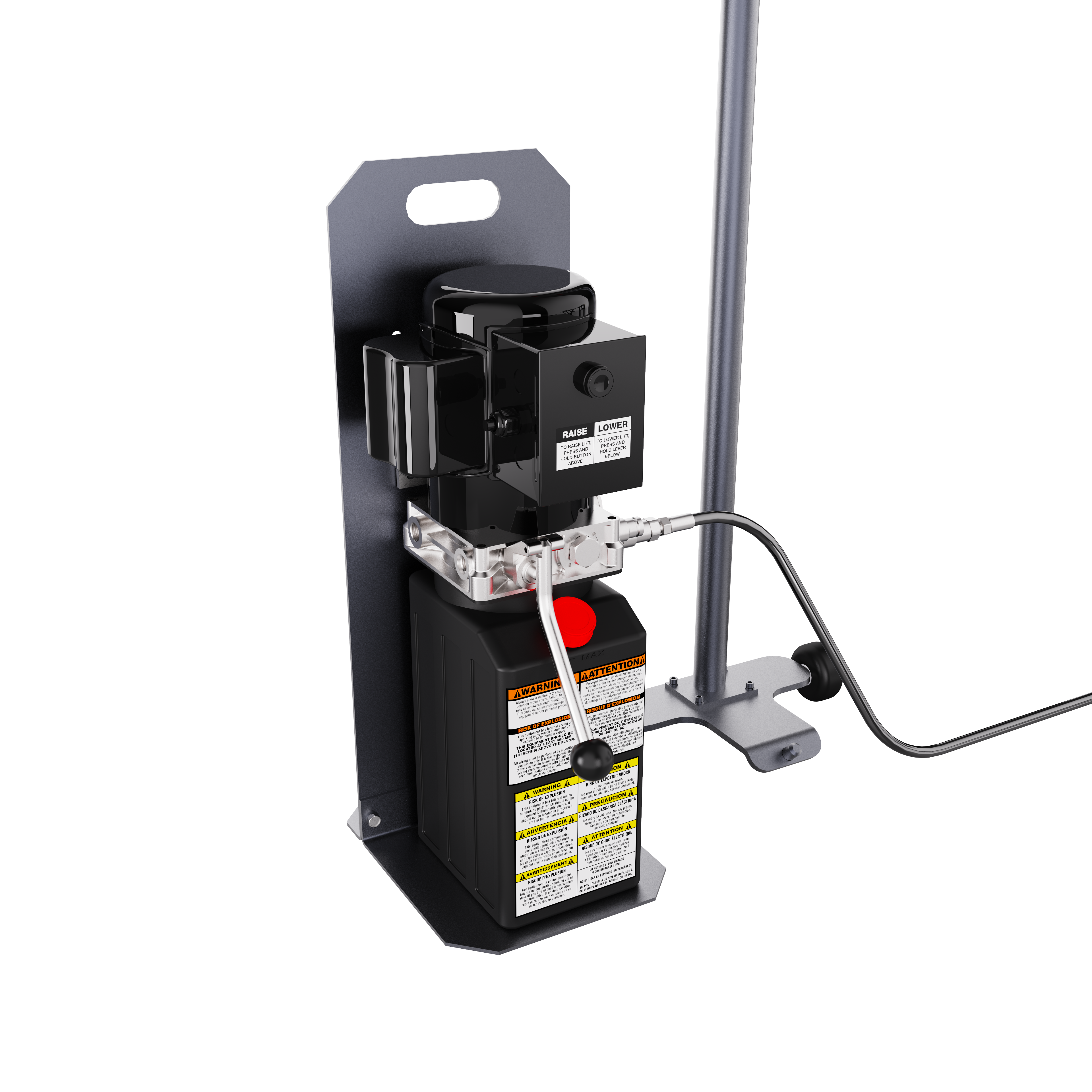 Control-Panel Lock Release