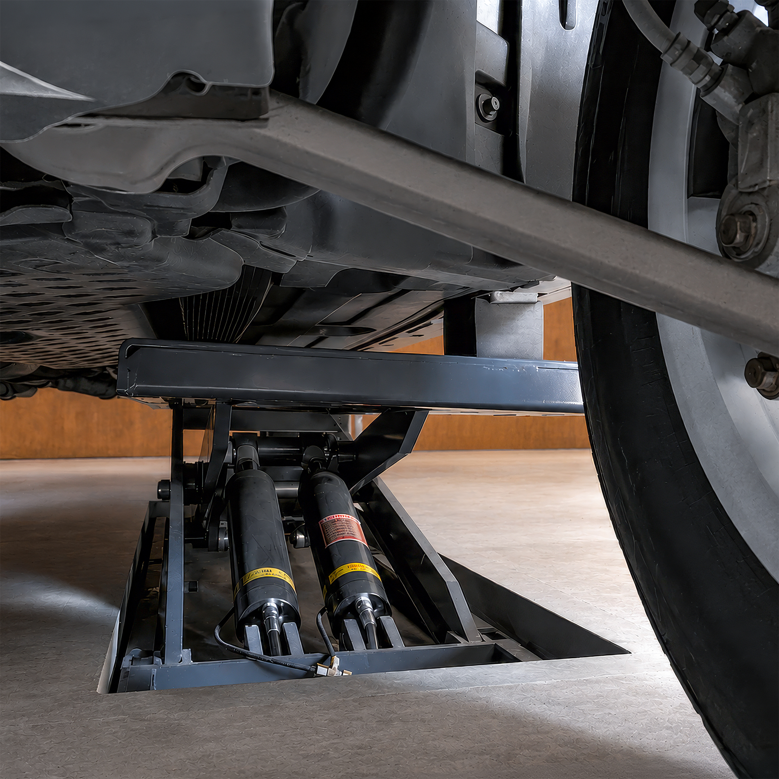 Flush-Mount Mid-Rise Lifting for Longer Wheelbases