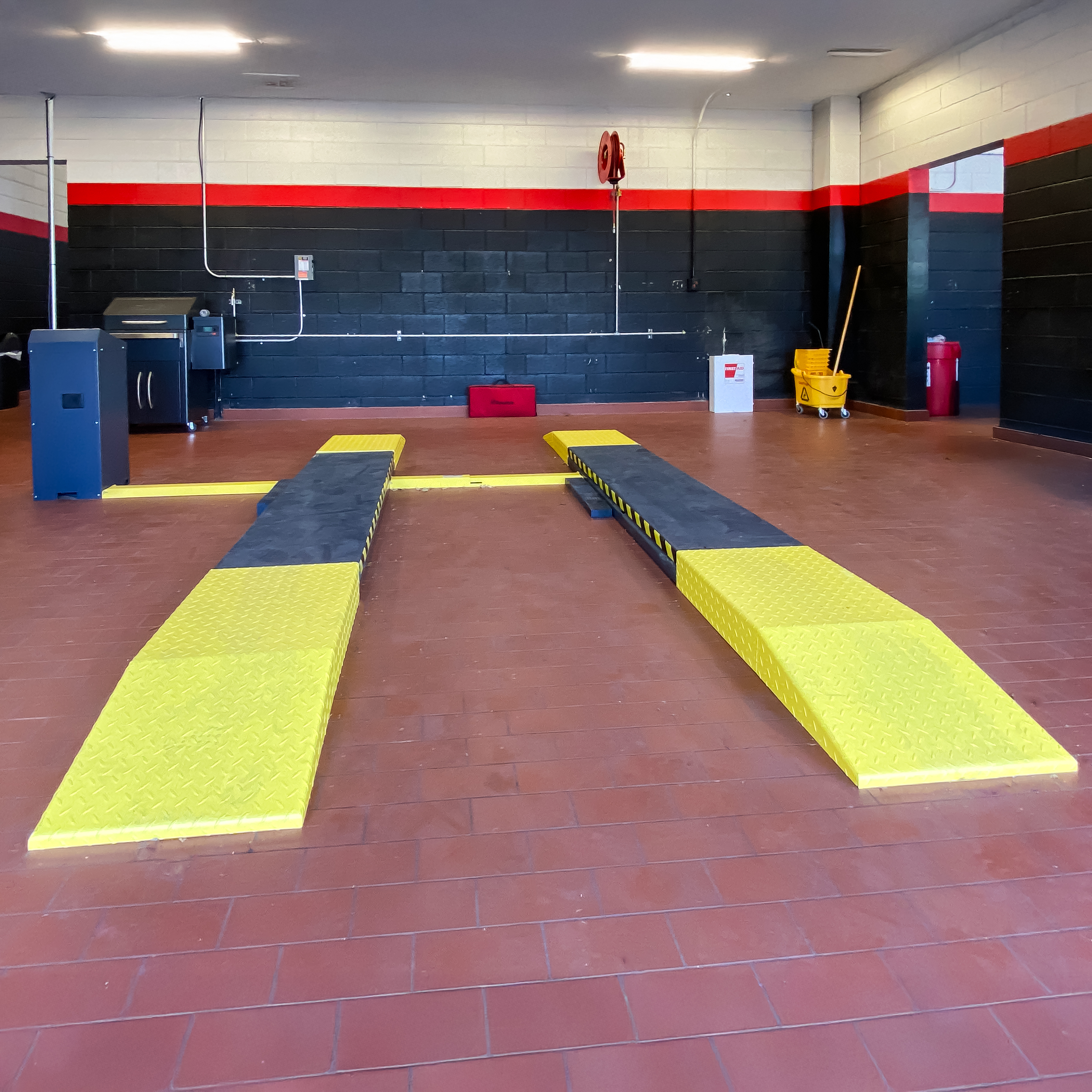 Extended Ramps for Lower Vehicles and Larger Tires