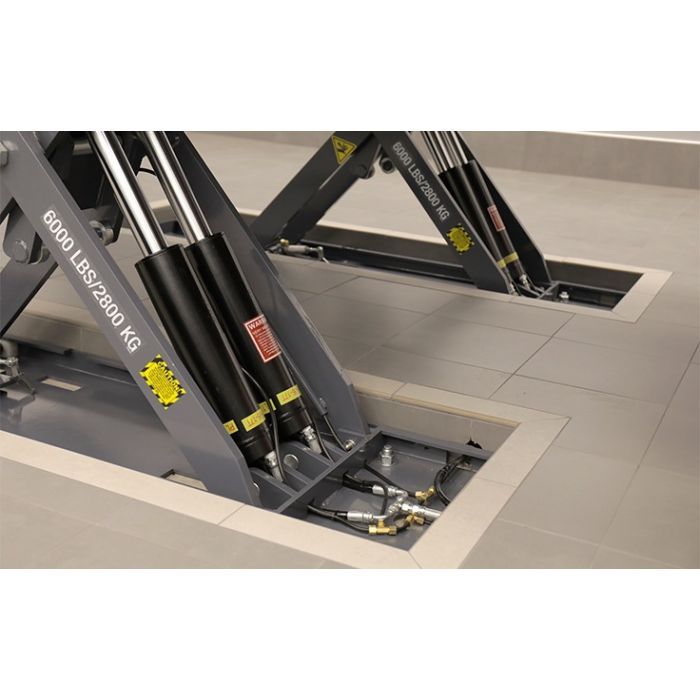 Four Hydraulic Cylinders
