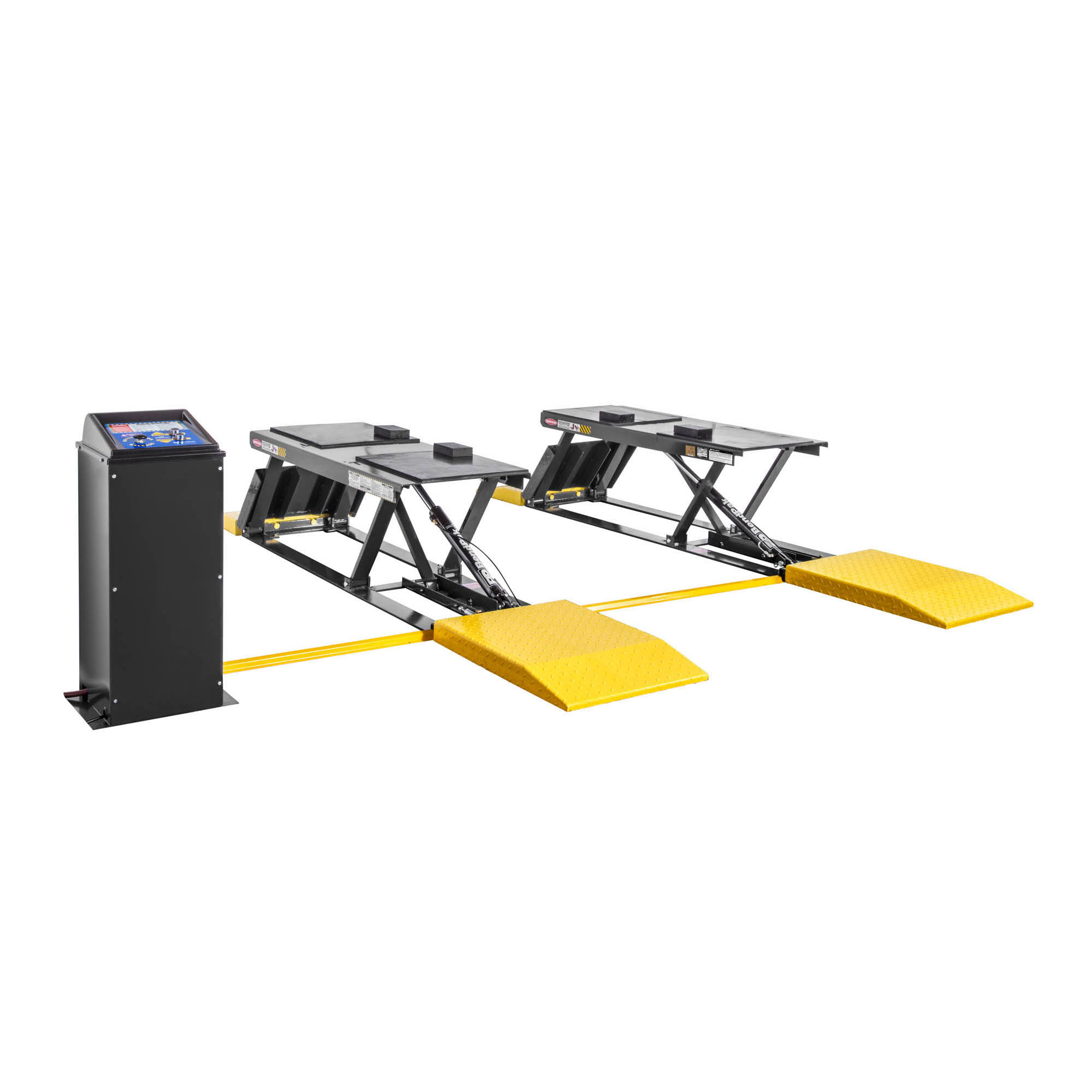 9,000-lb. Power with Smooth Push-Button Control