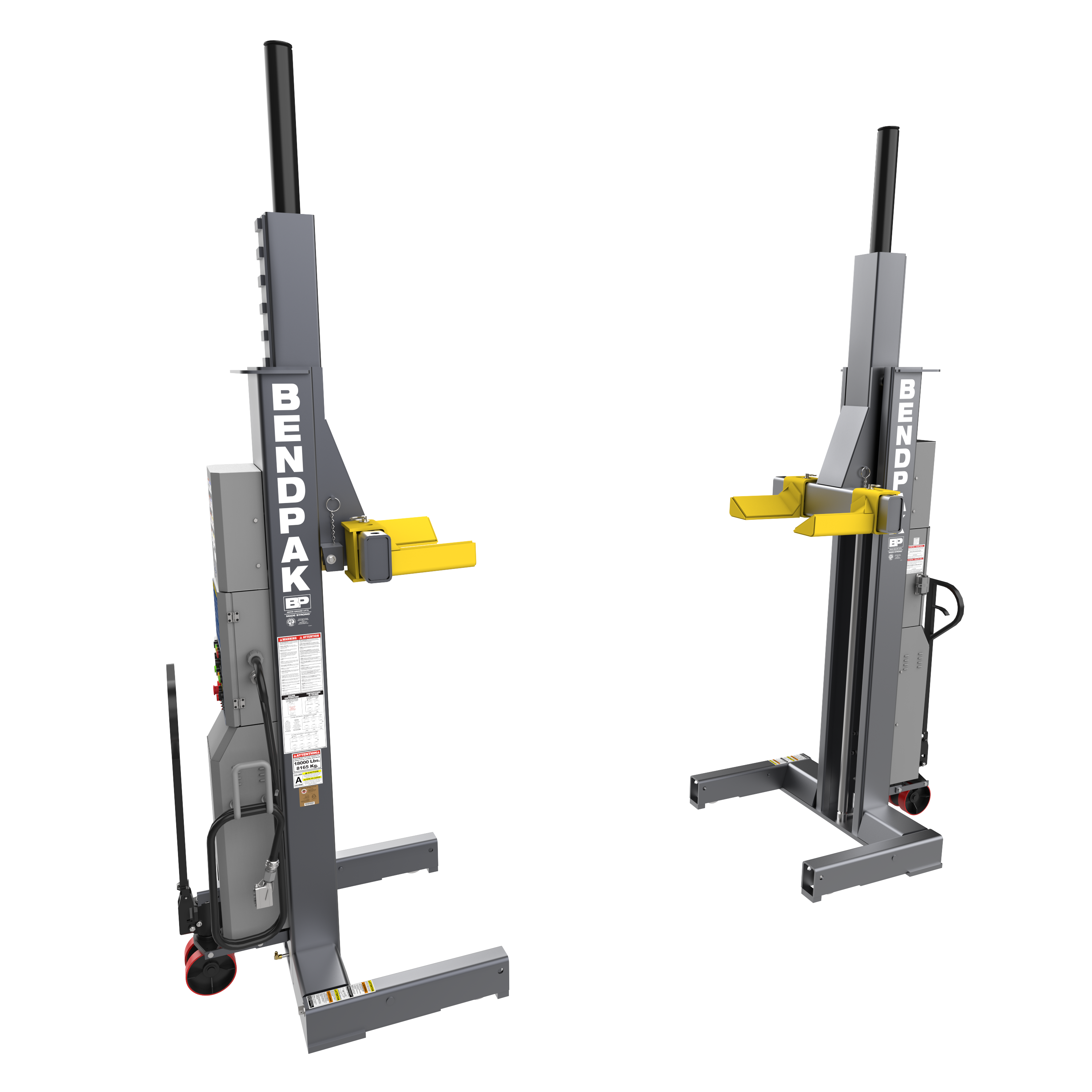 Add Two PCL-18B Mobile Column Lifts and Think Bigger