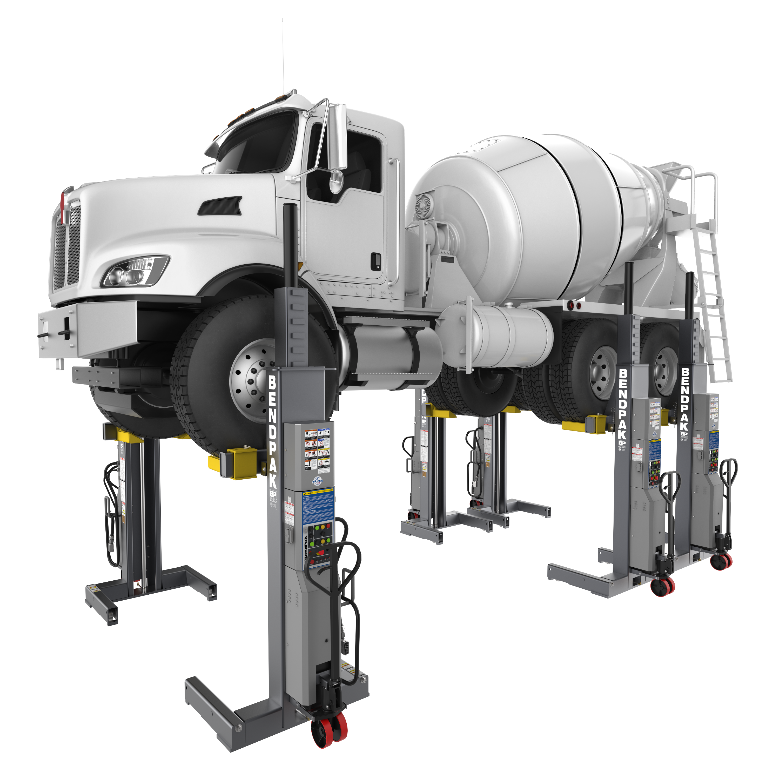 Six PCL-18B Columns for the Big Jobs Most Lifts Back Away From