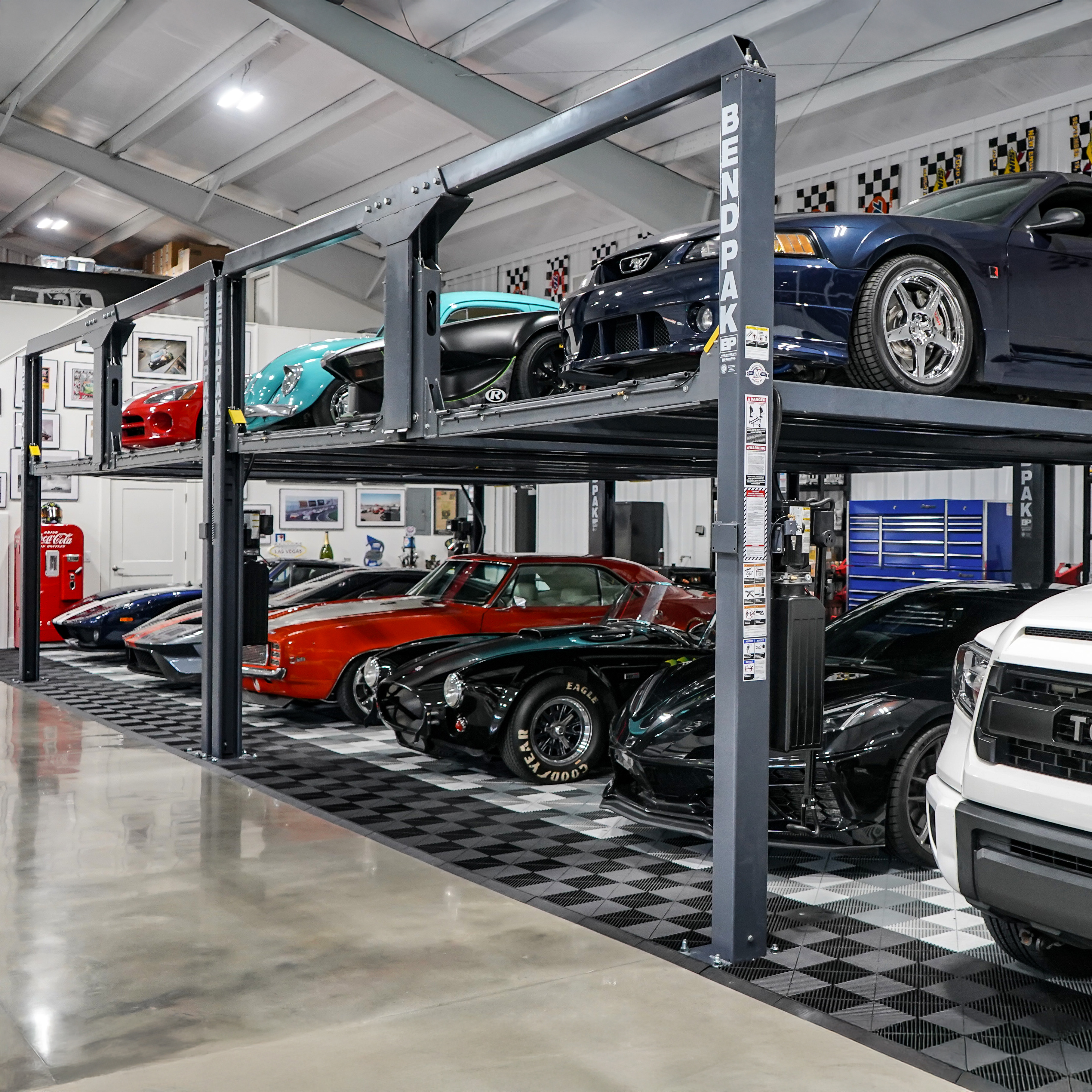 Dual Power Units and Hydraulic Muscle for Daily Parking Use