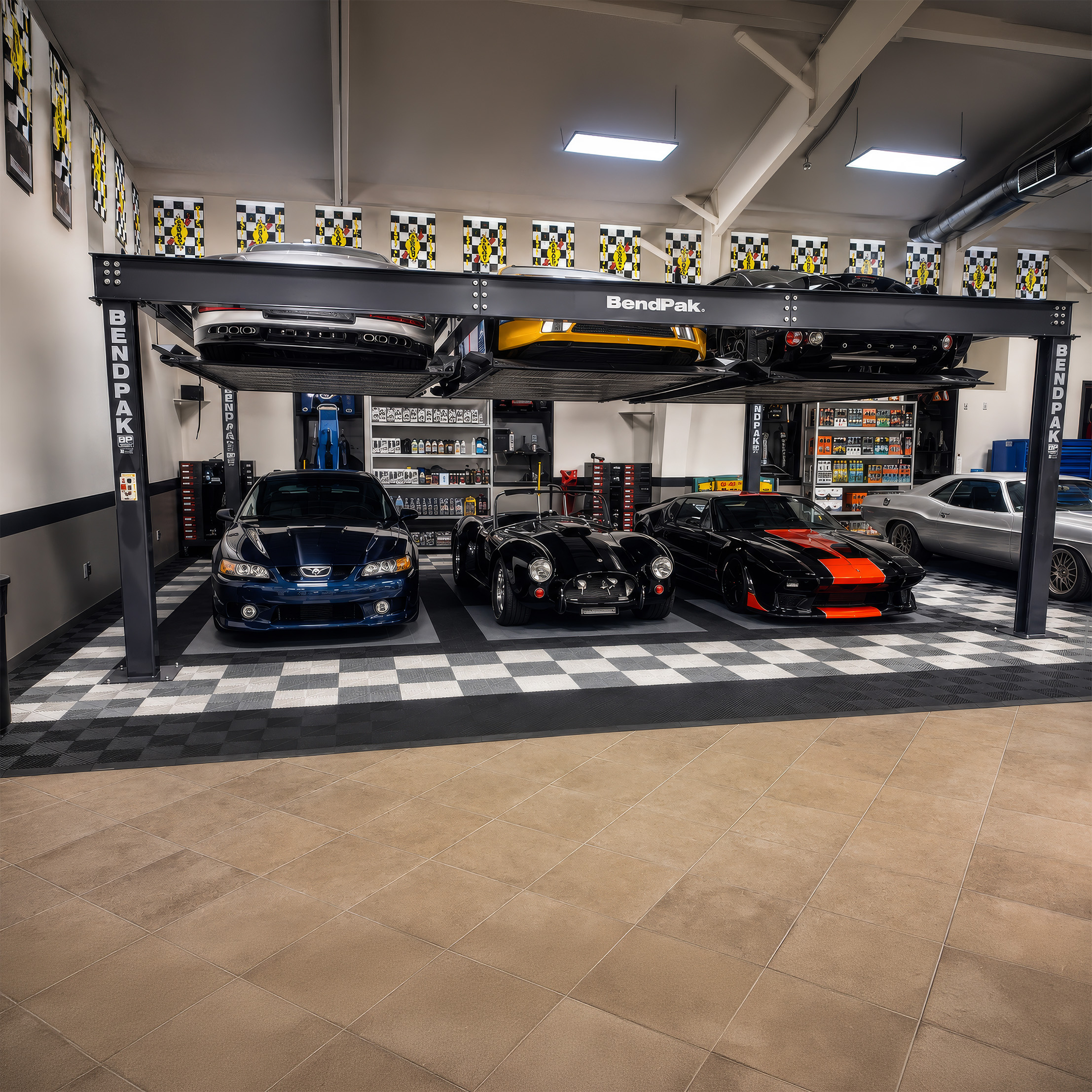 Triple-Wide Parking Power