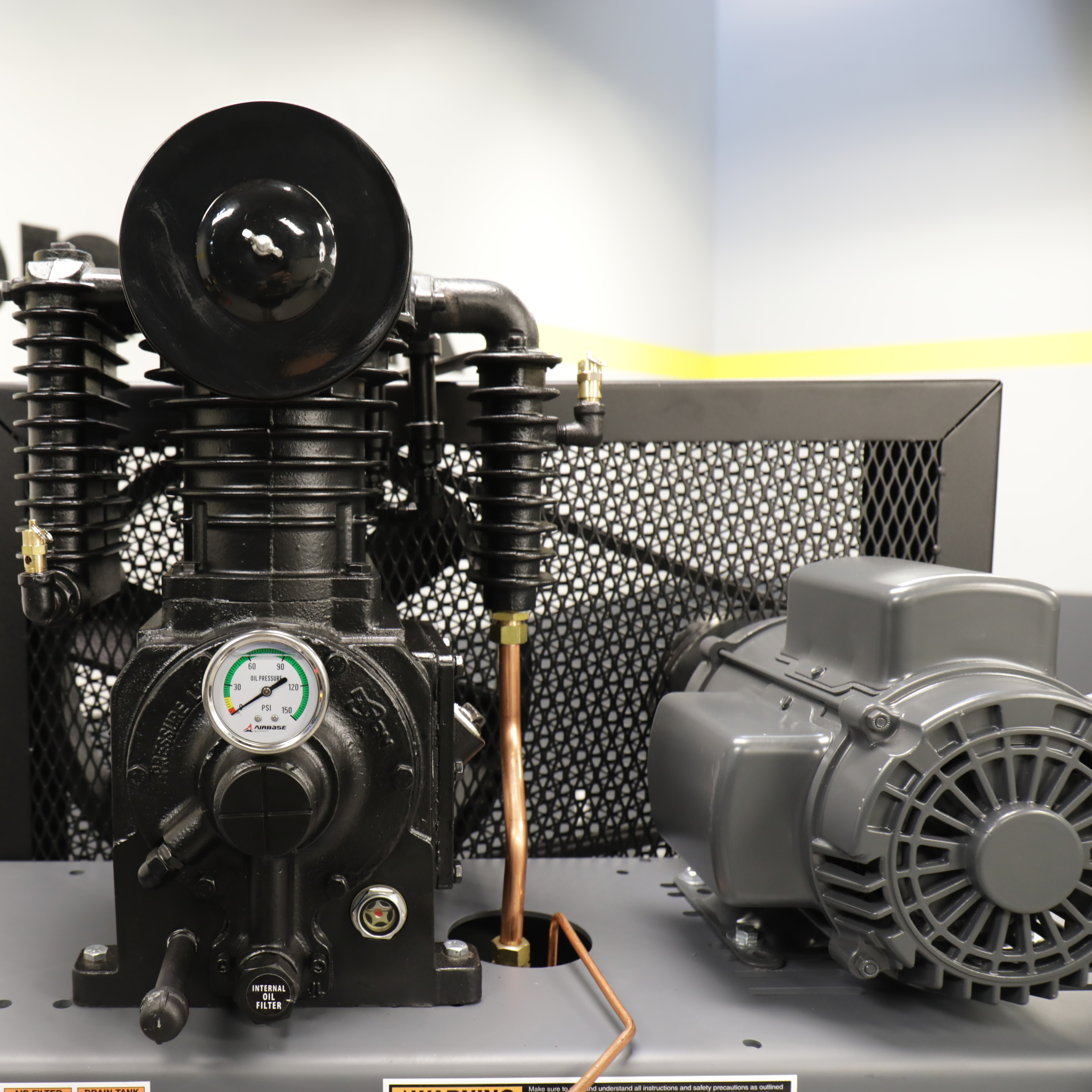 Low-RPM Air Compressor Designed to Run Cooler and Quieter