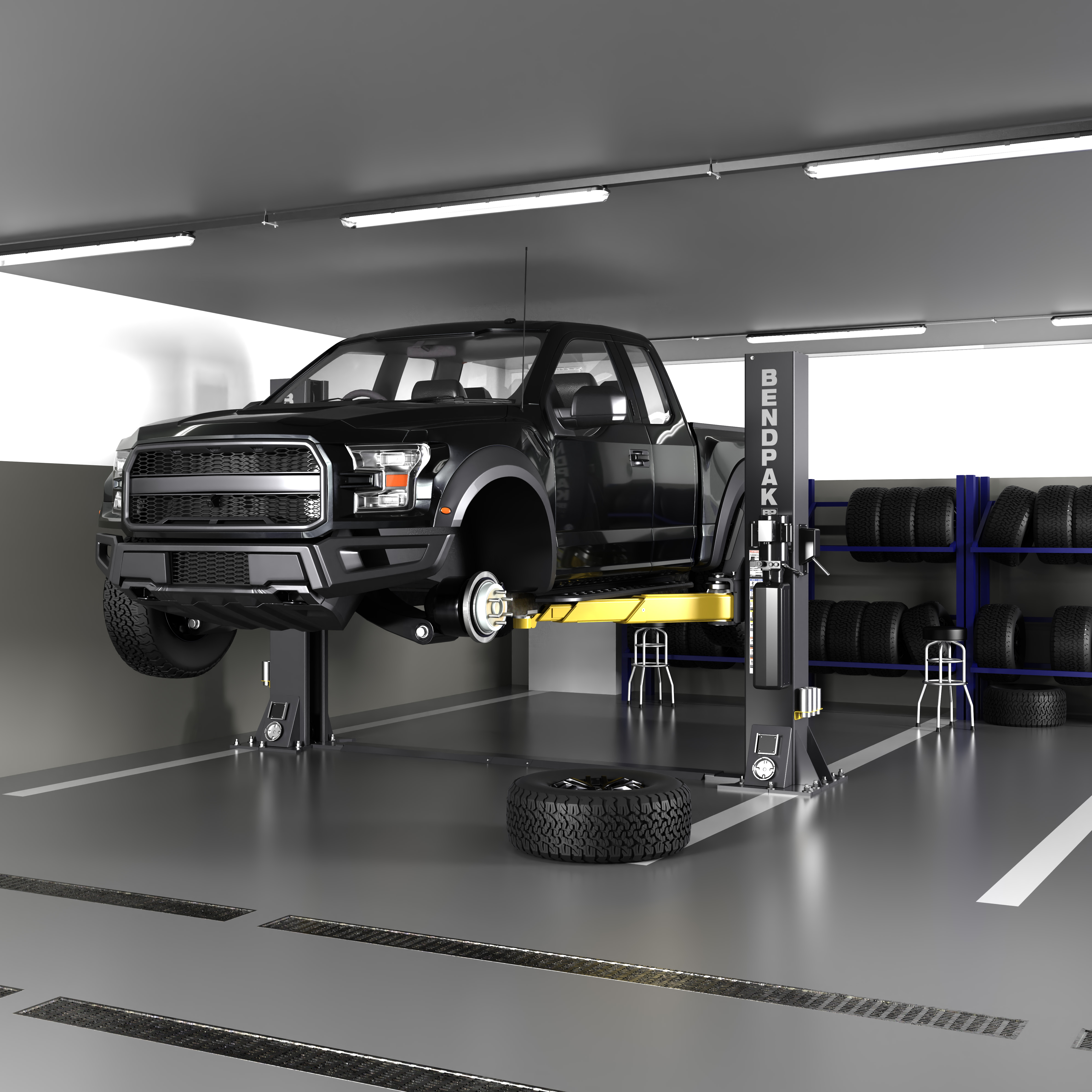 Heavy-Capacity Short-Rise Power for Busy Bays