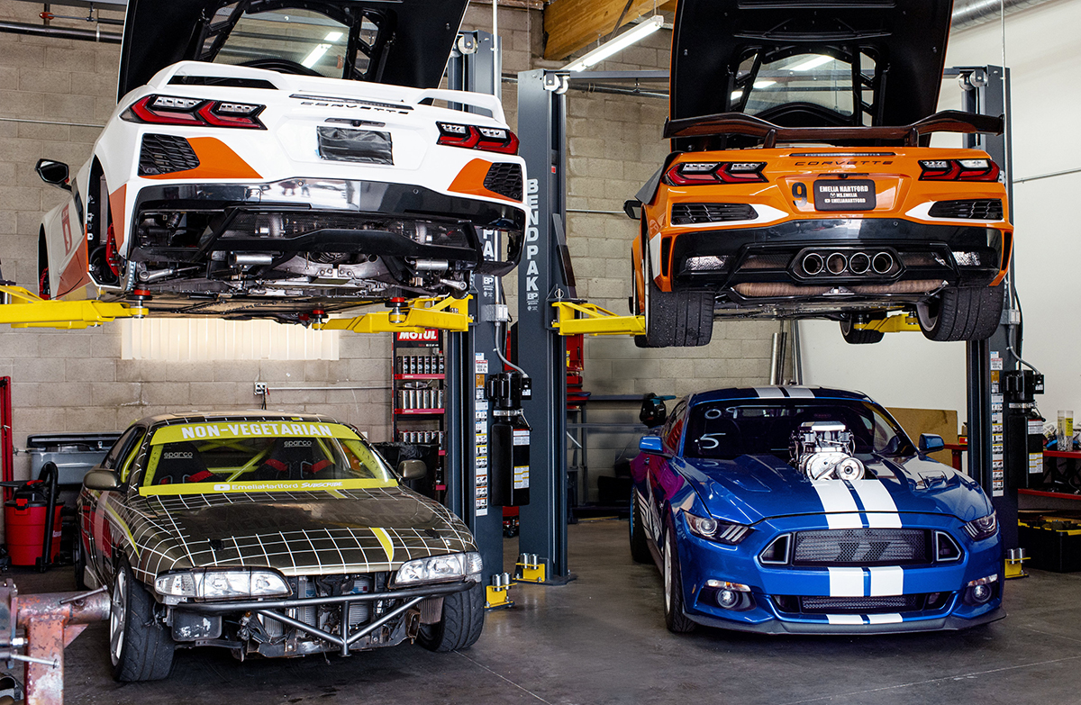 BendPak car lifts for professional shops and home garages