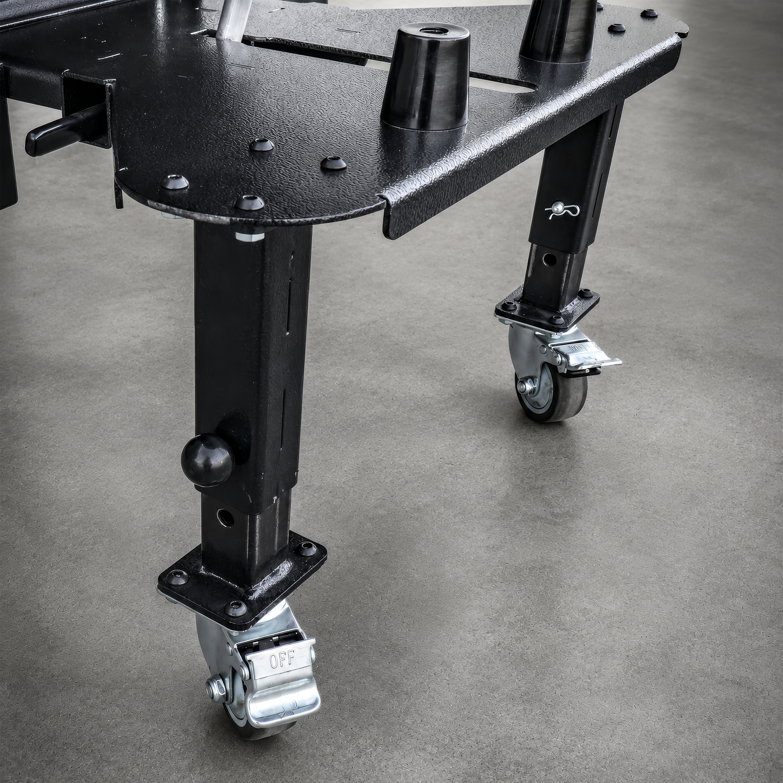 TPR Swivel Casters for Controlled Movement