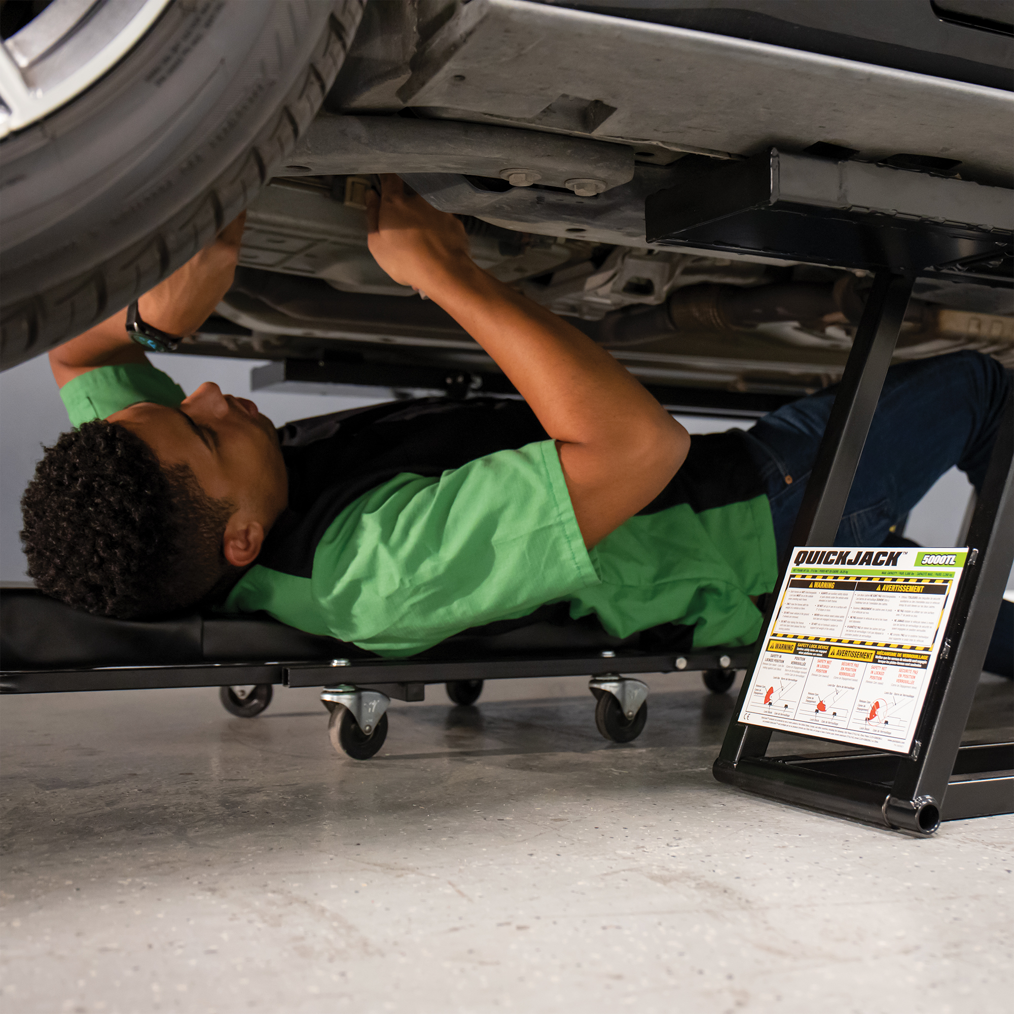 Premium QuickJack Safety with Portable Setup Convenience