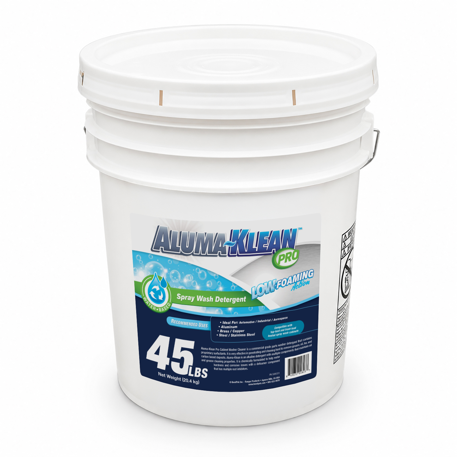 Low-Foaming, Aluminum-Safe Formula