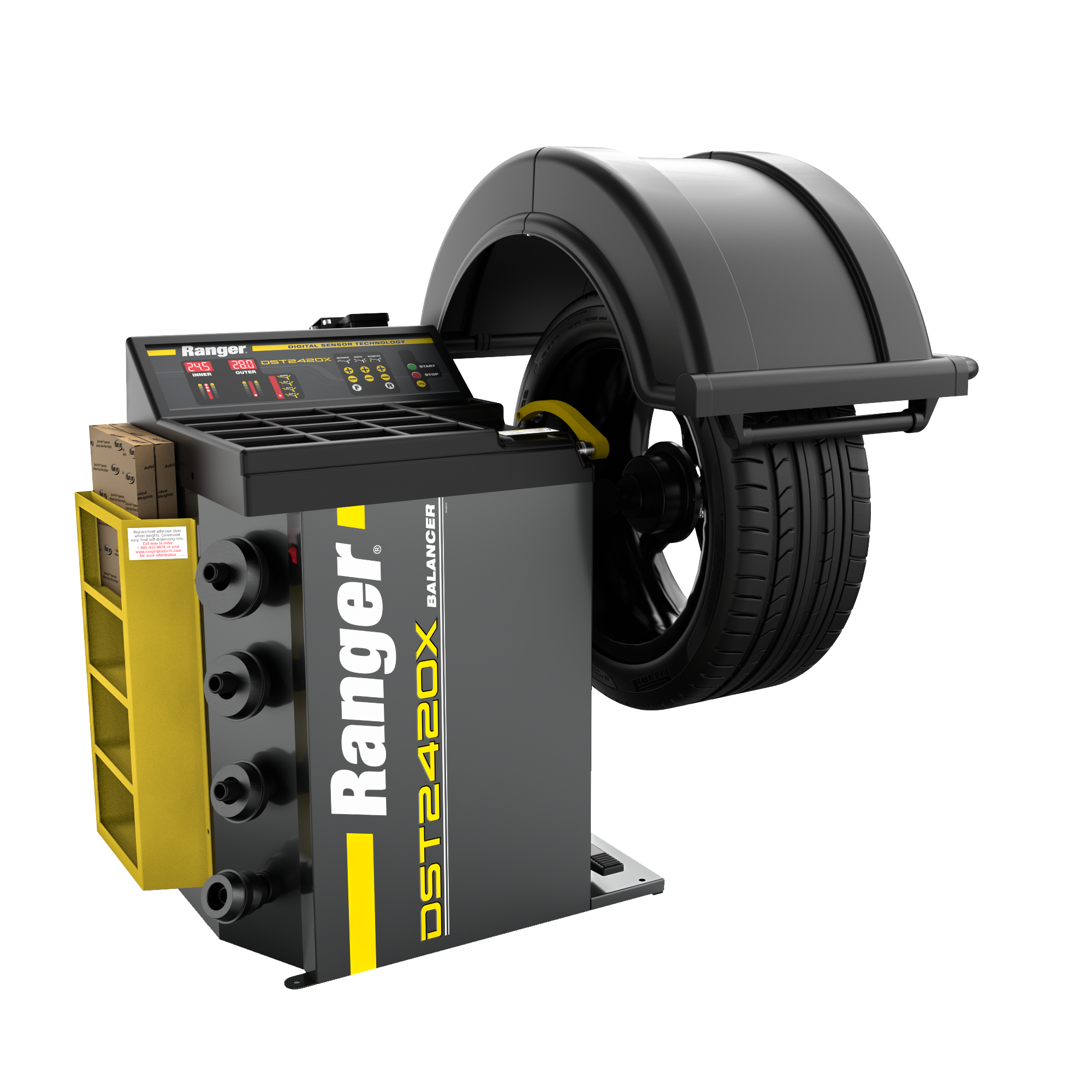 DST2420X Digital Balancer for Fast, Repeatable Results