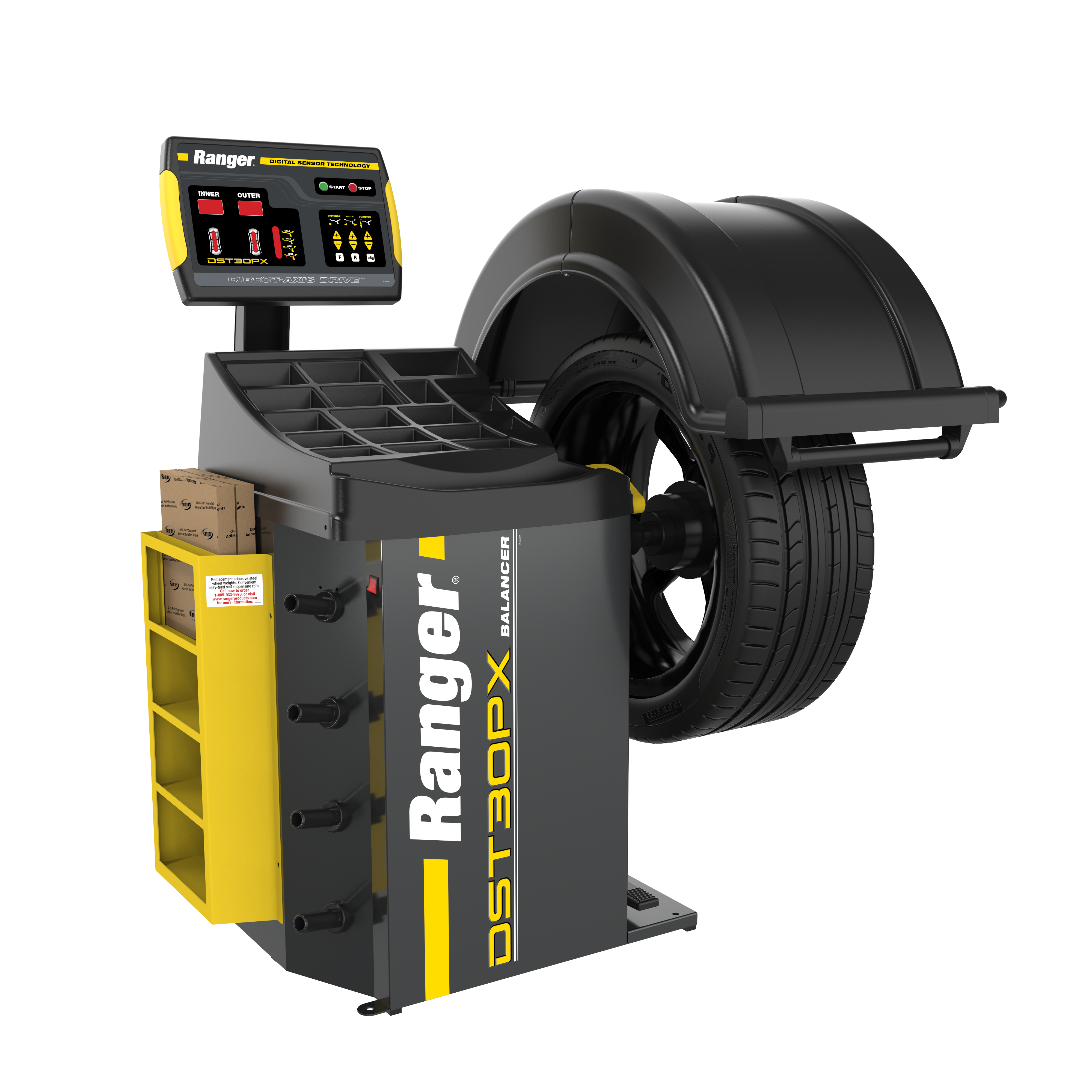 DST30PX Digital Balancer for Accurate Wheel Correction