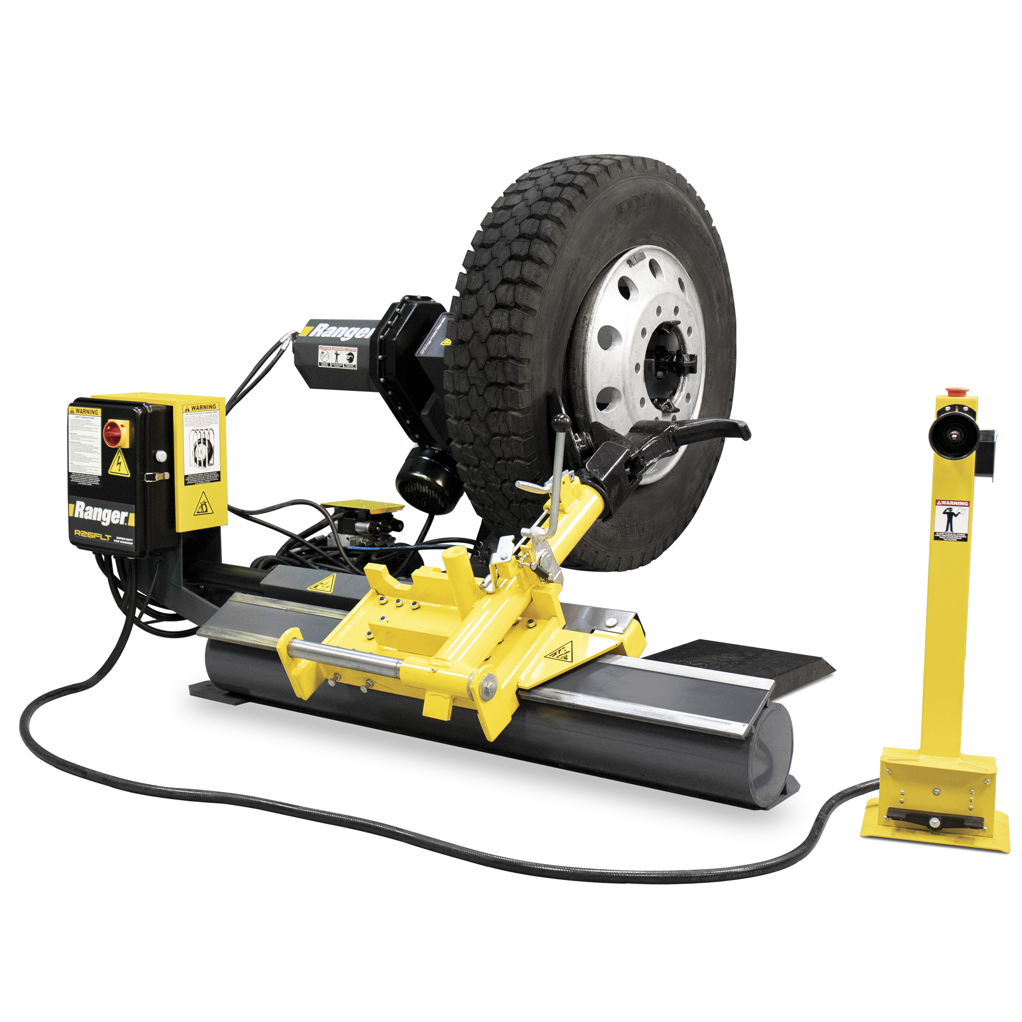 Heavy-Duty Truck Tire Changing Built for Big Rubber