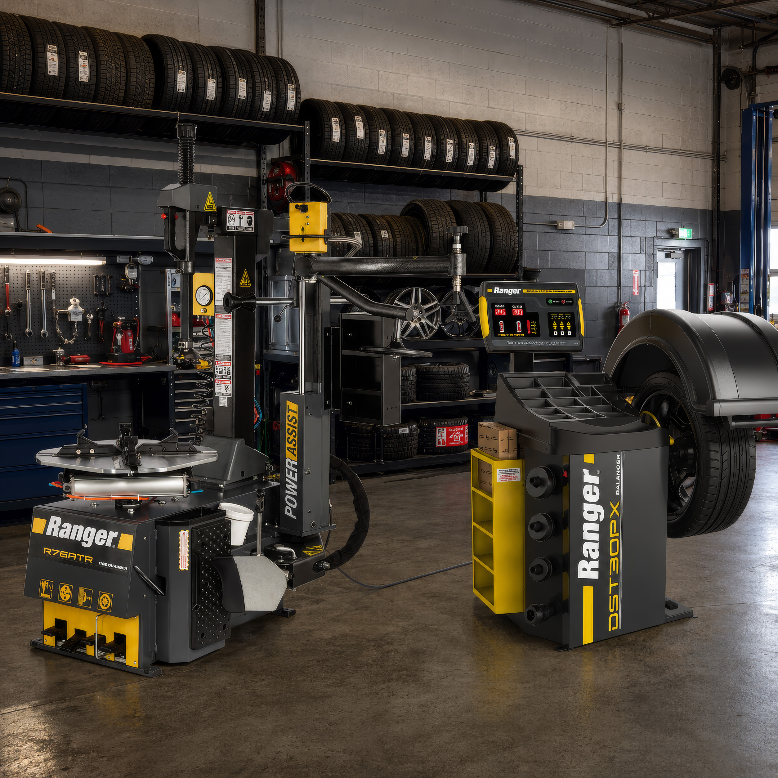 R76ATR and DST30PX Combo for Professional Tire Service