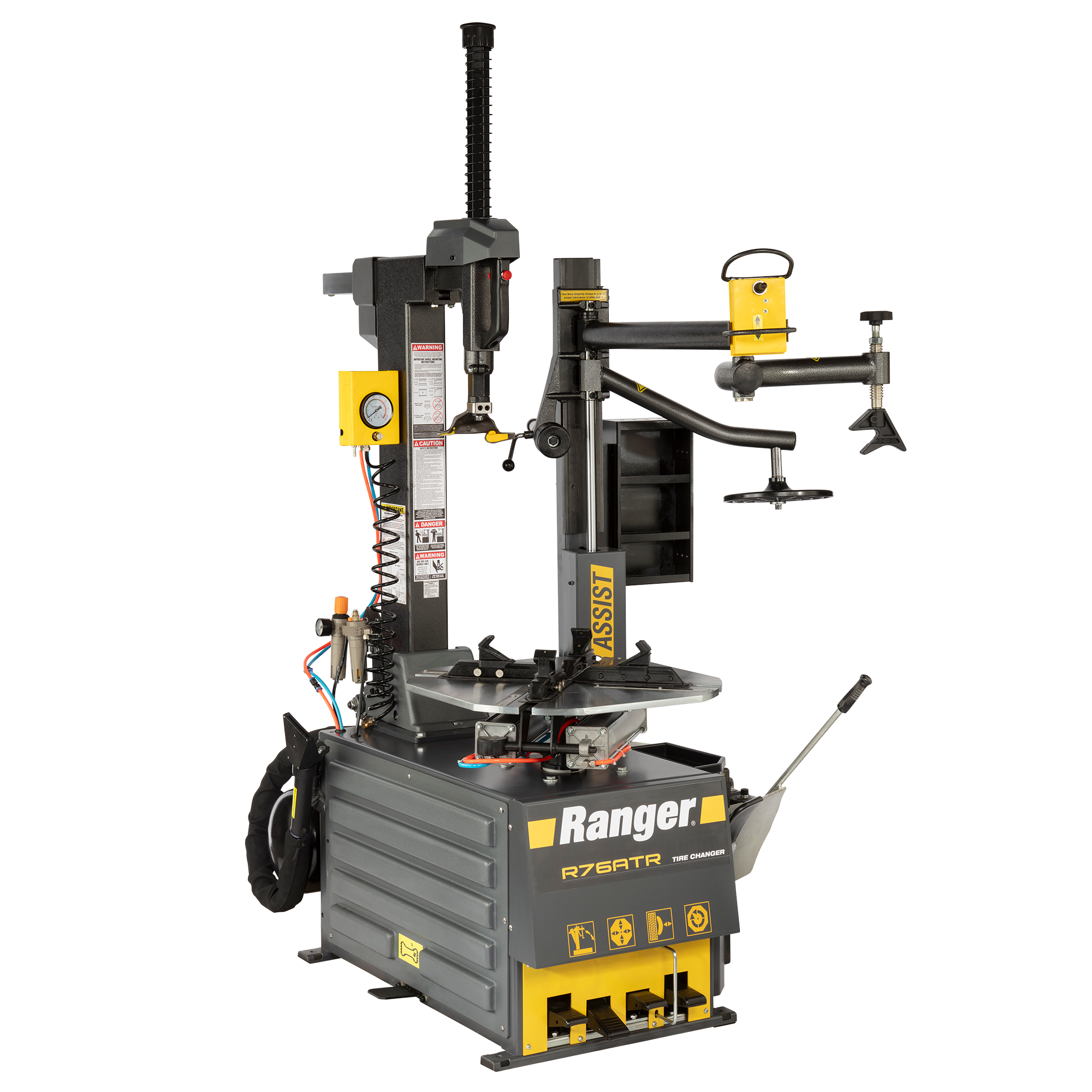 R76ATR Tilt-Back Tire Changer for Everyday Service Control