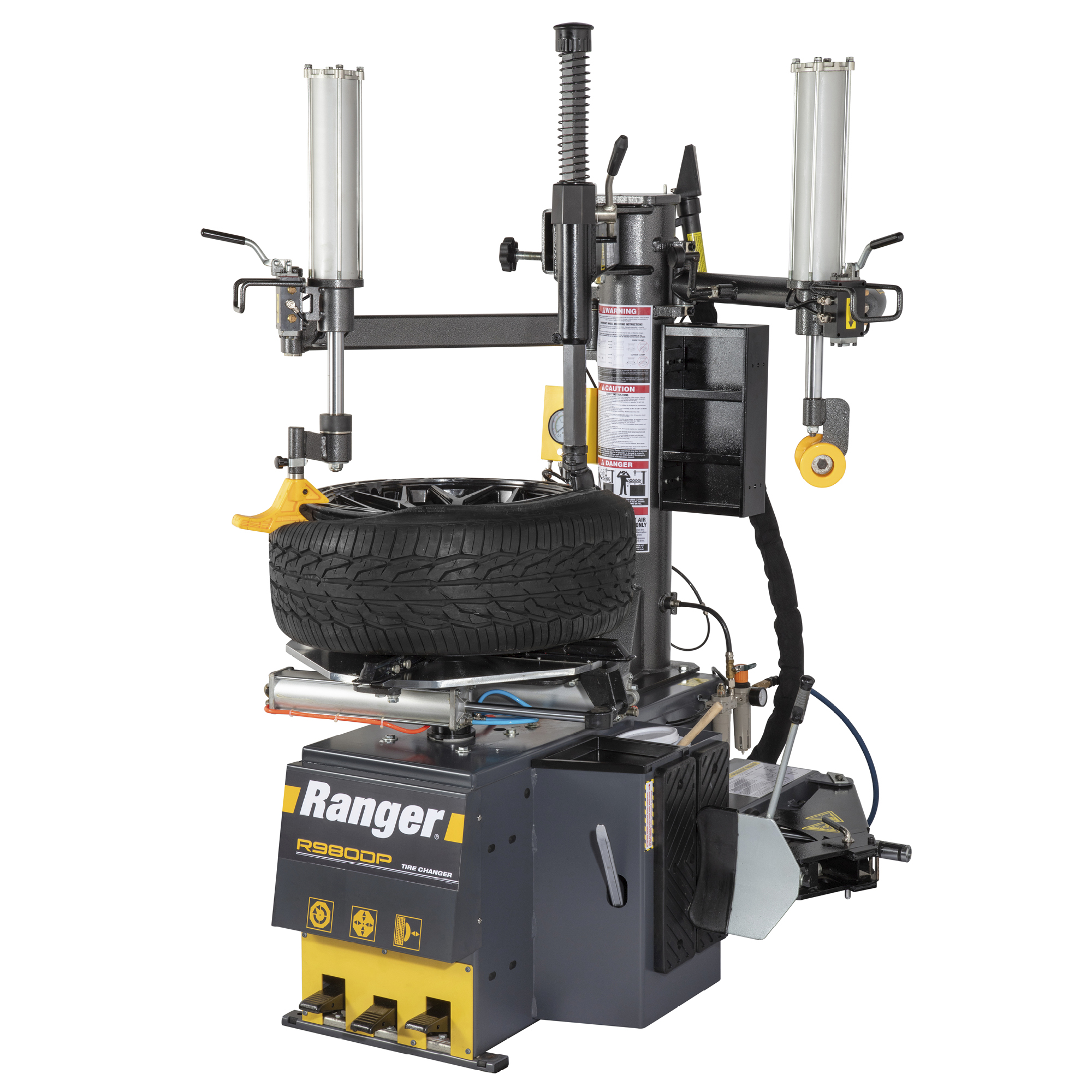 R980DP Dual-Assist Tire Changer for Difficult Tire Work