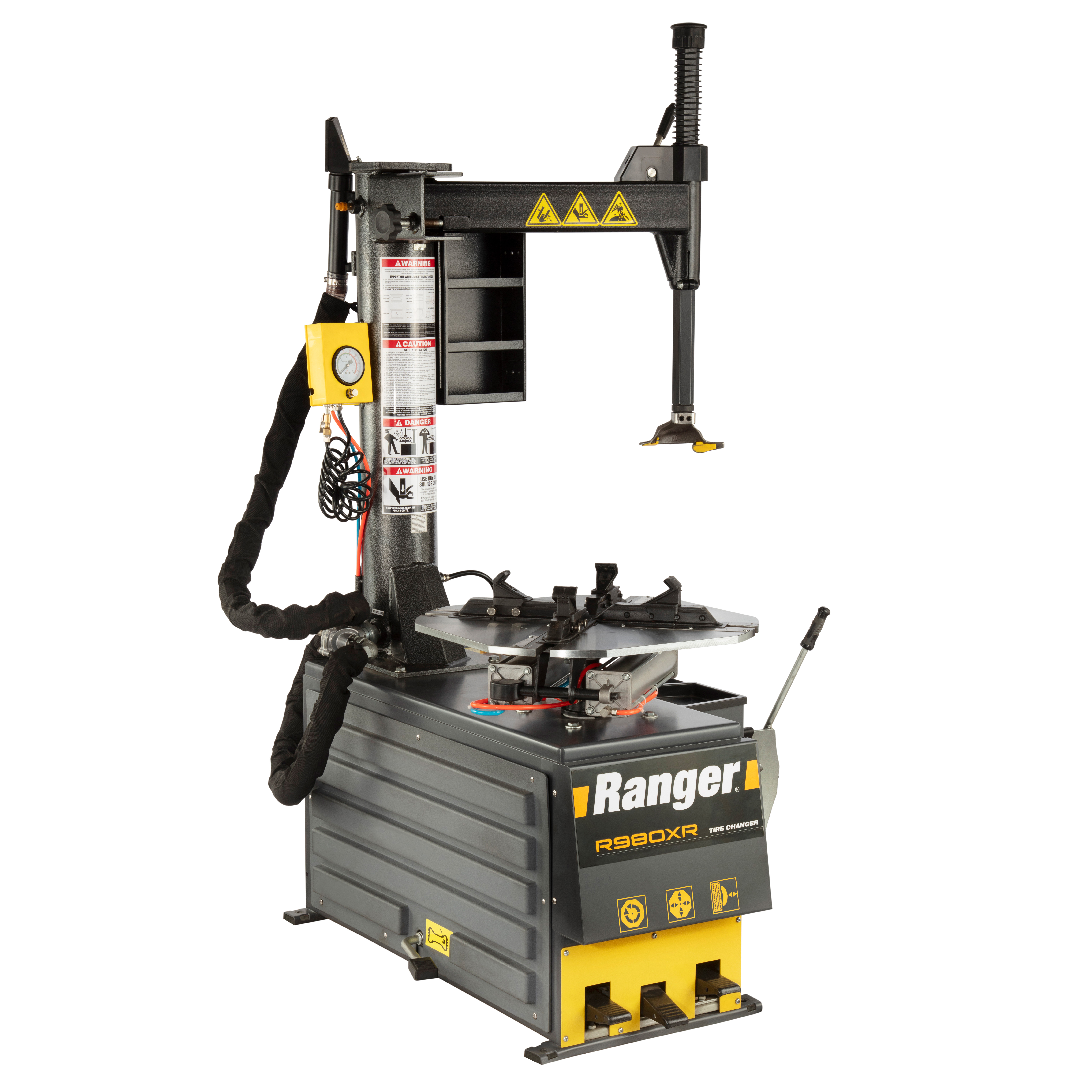 R980XR Tire Changer for 30-Inch Capacity and Shop-Friendly Operation