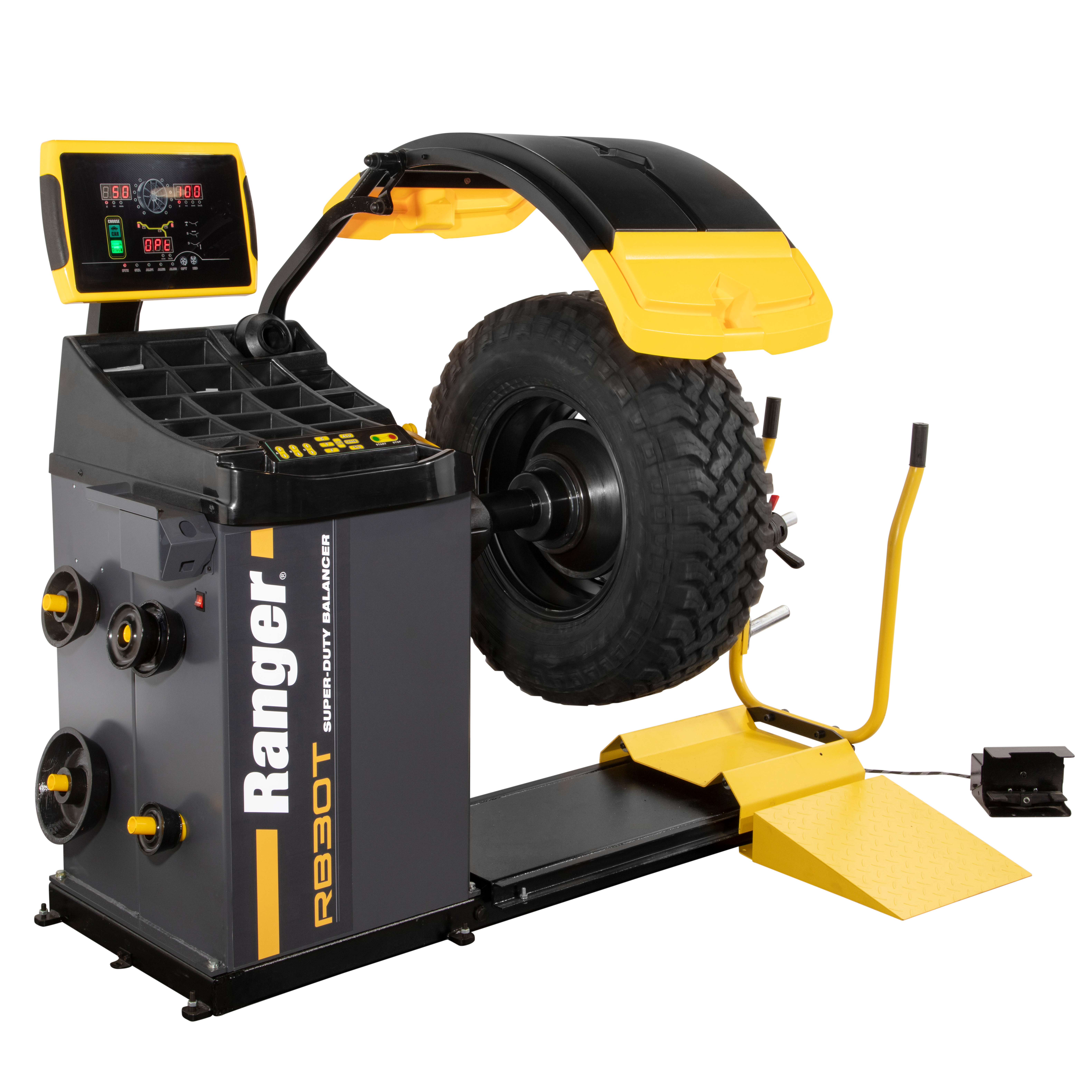 Heavy-Duty Wheel Balancing for Trucks and Passenger Cars