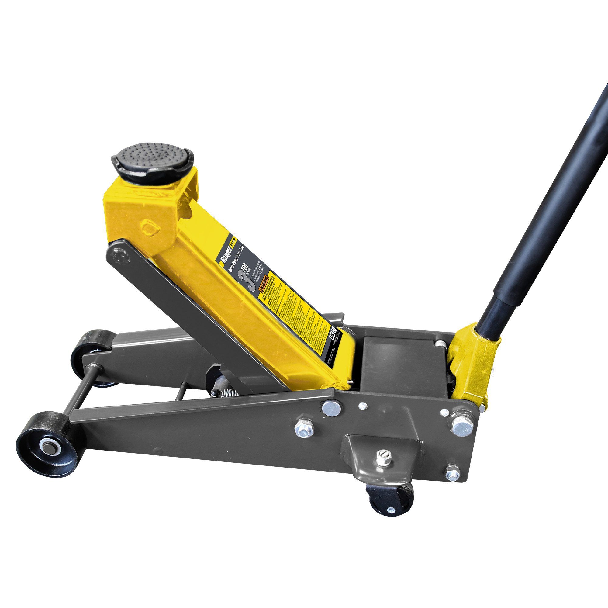 Extended Handle with Protective Rubber Sheath