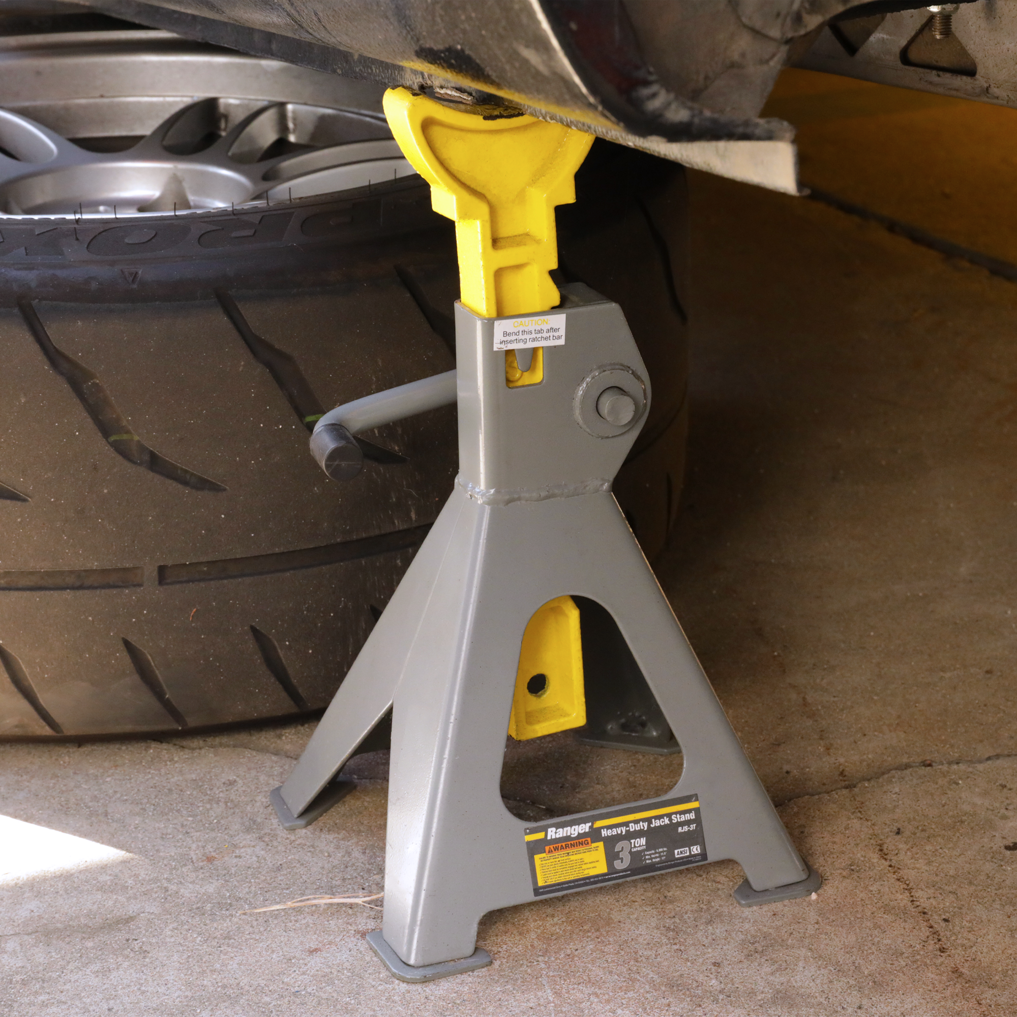 Ratchet and Pin Safety Design That Locks Under Load