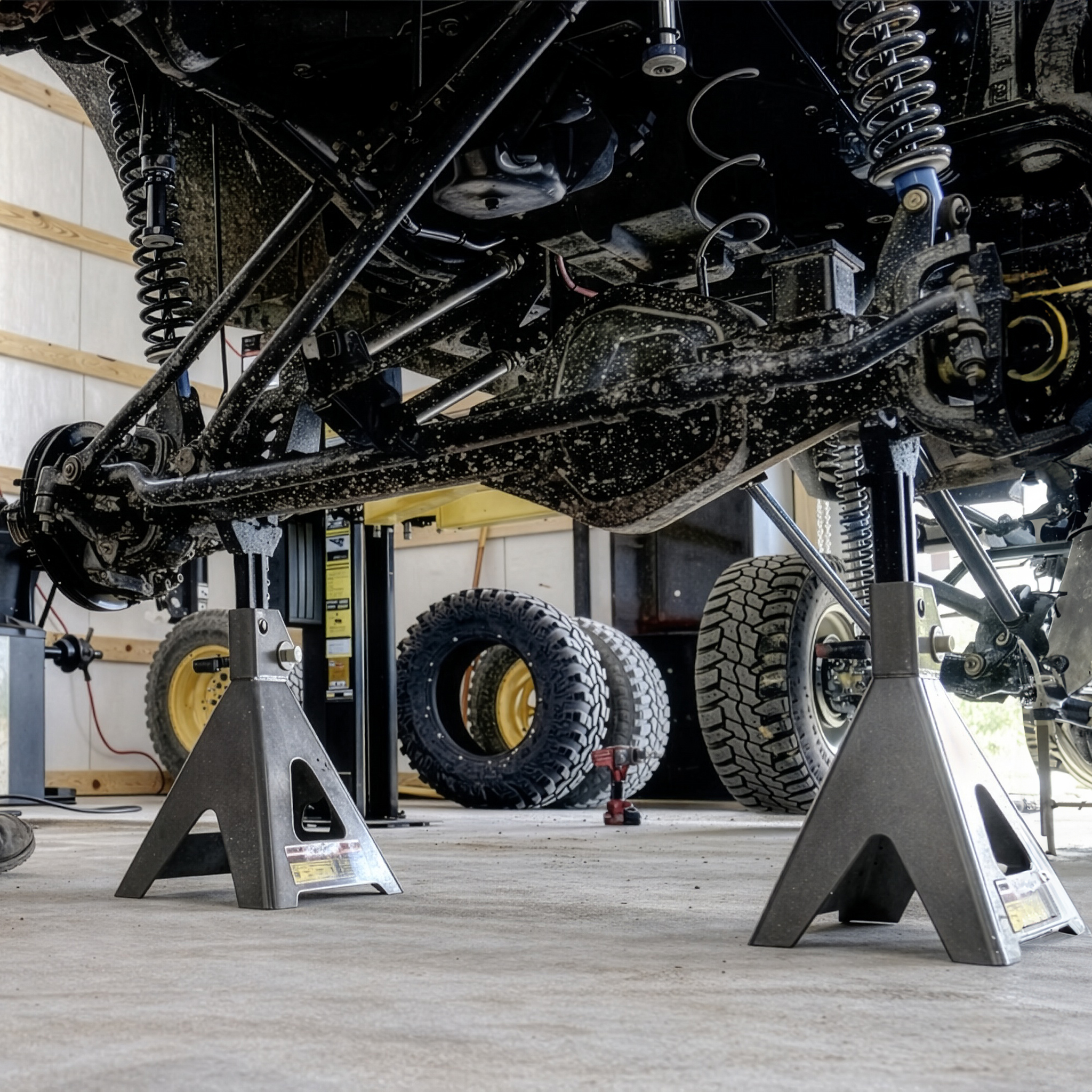 6-Ton Jack Stands for Trucks, SUVs, and Heavy Service