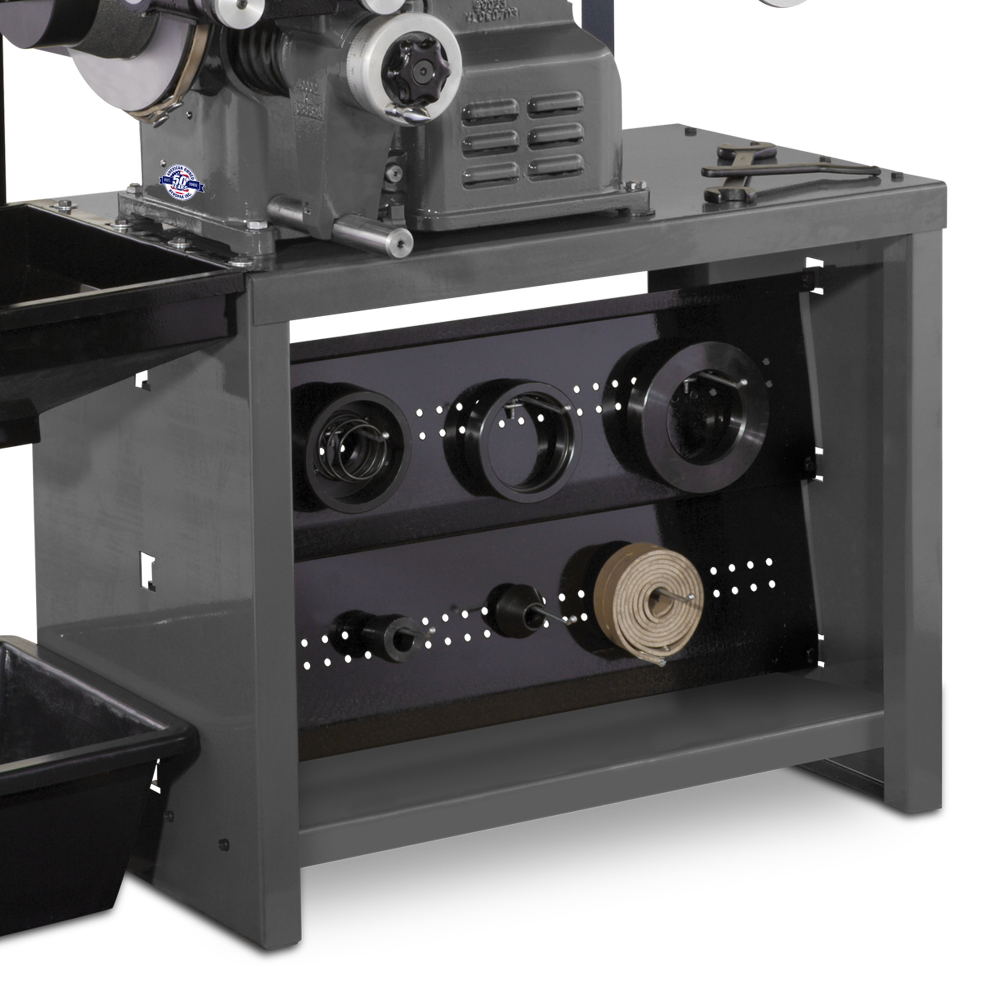 Heavy Cast-Iron Construction with Bench and Storage Included
