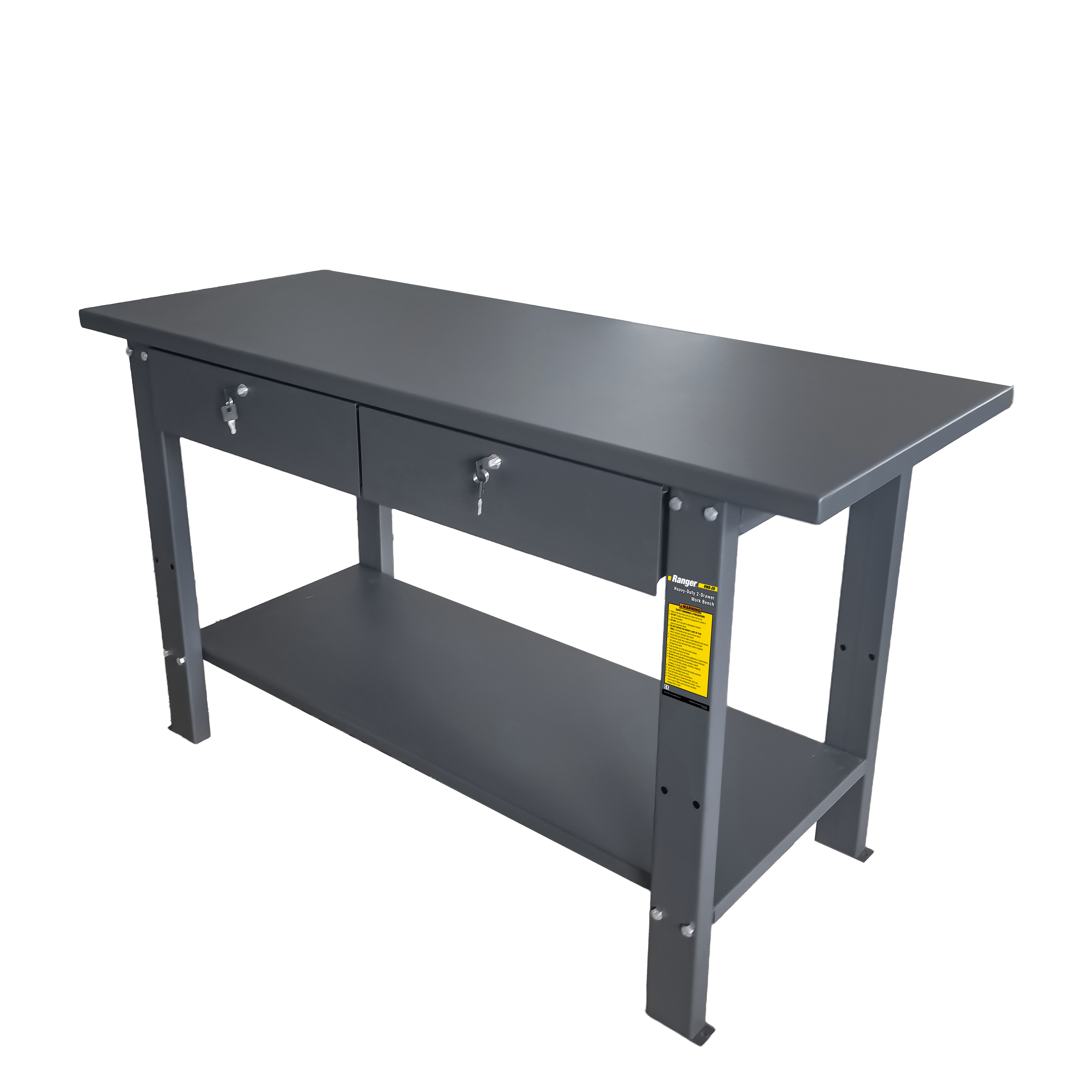 Heavy-Duty Workbench for Shops and Home Garages